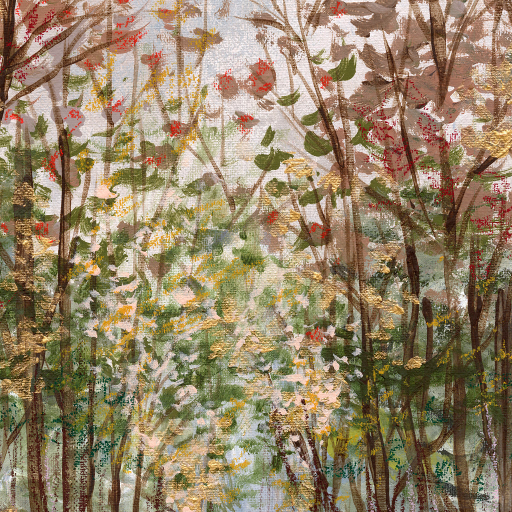 Autumn Hike Canvas Wall Art