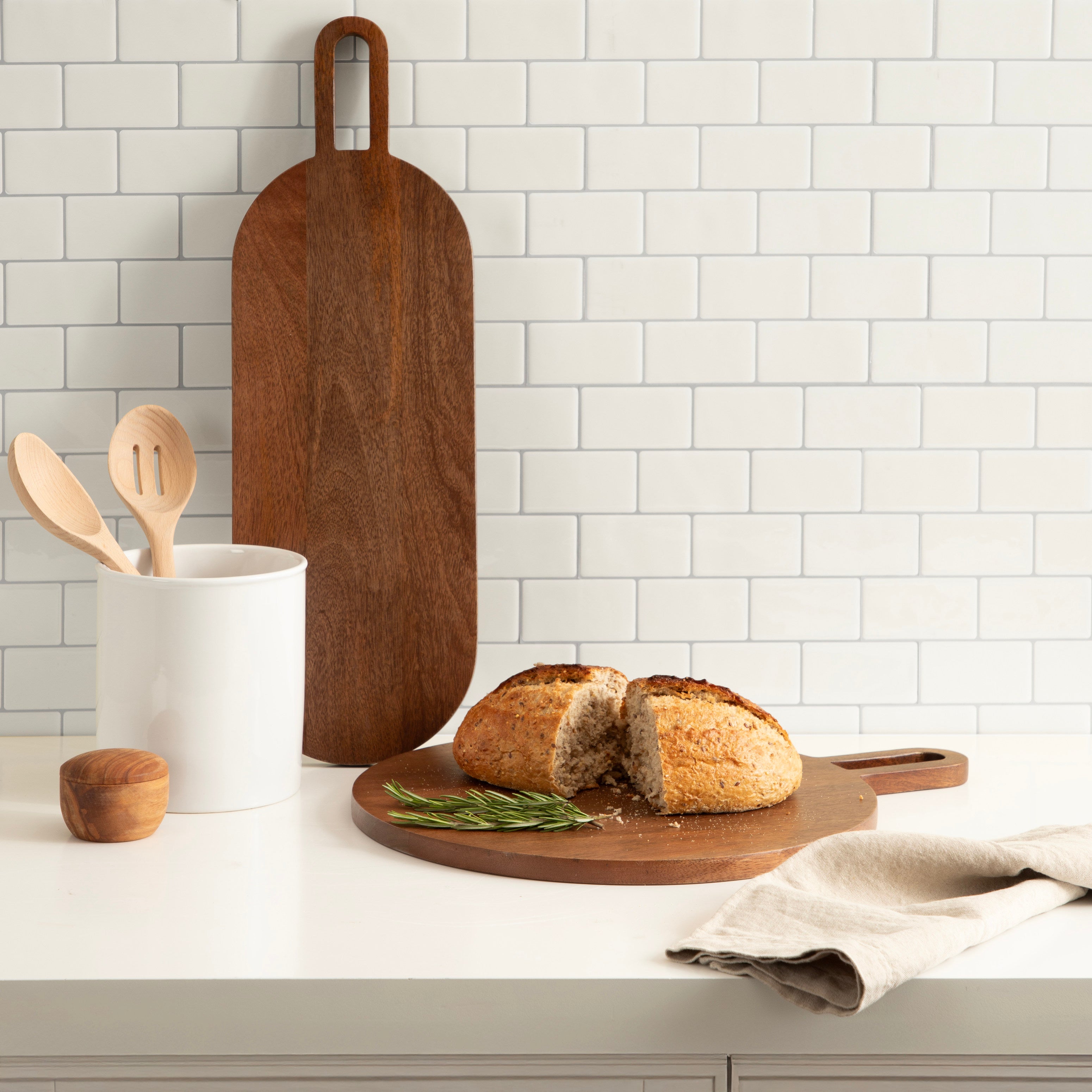 Staven 2 Piece Wood Serving Board Set