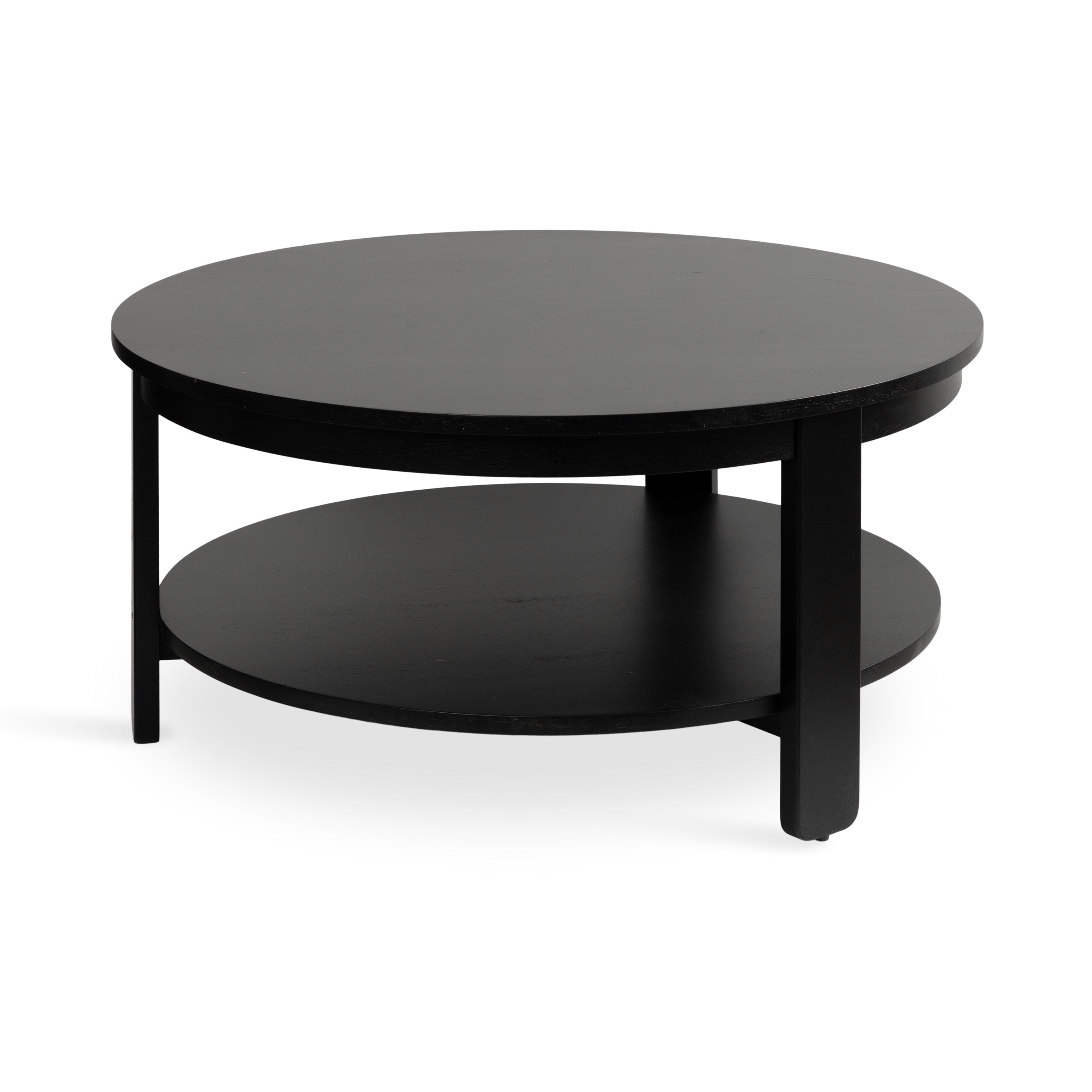 Foxford Round Wood Coffee Table