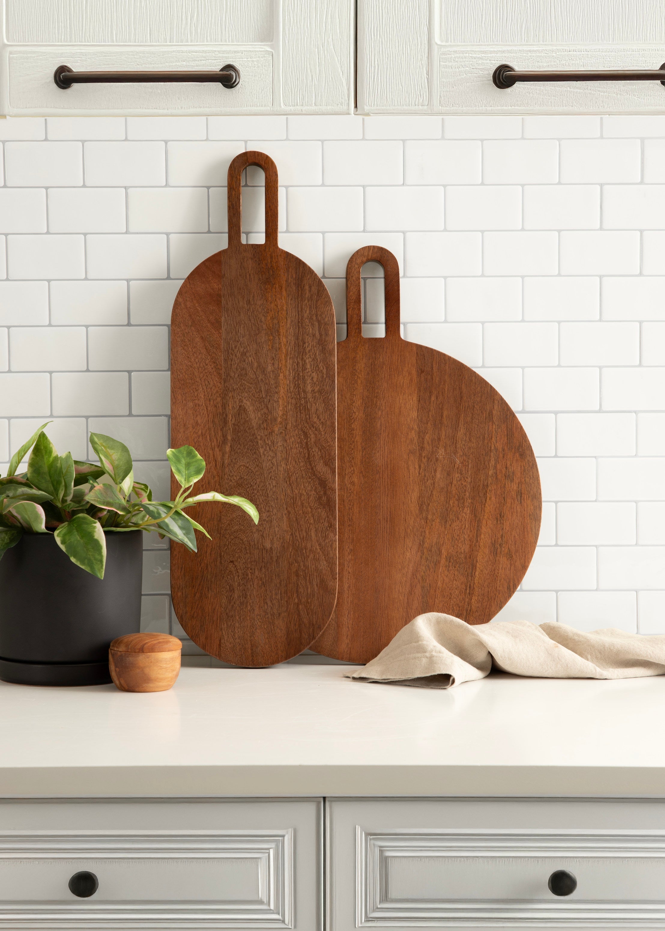 Staven 2 Piece Wood Serving Board Set