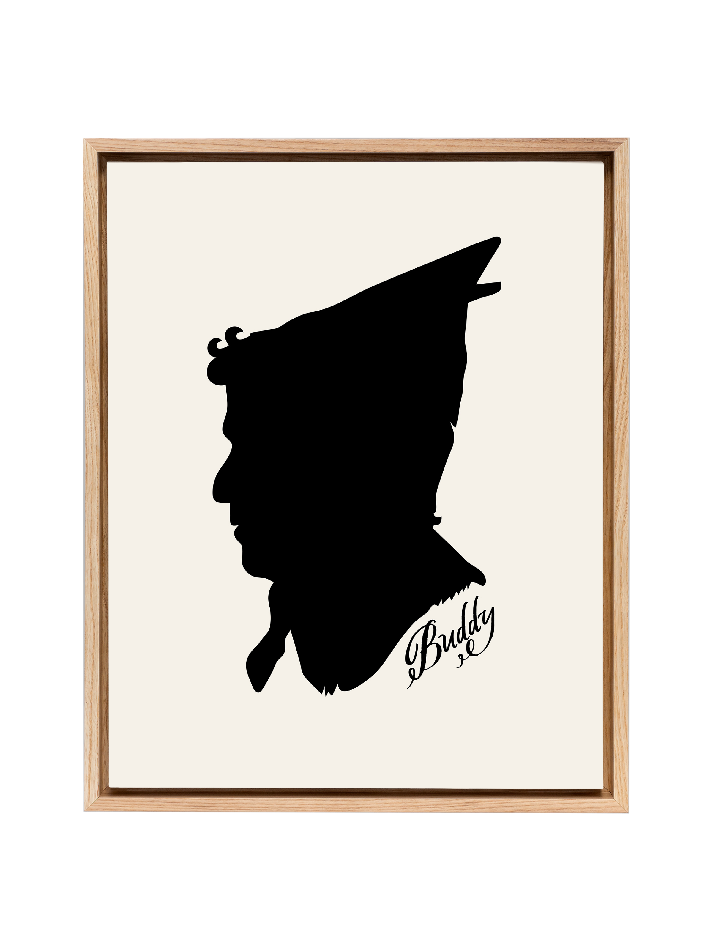 Buddy Silhouette | Canvas