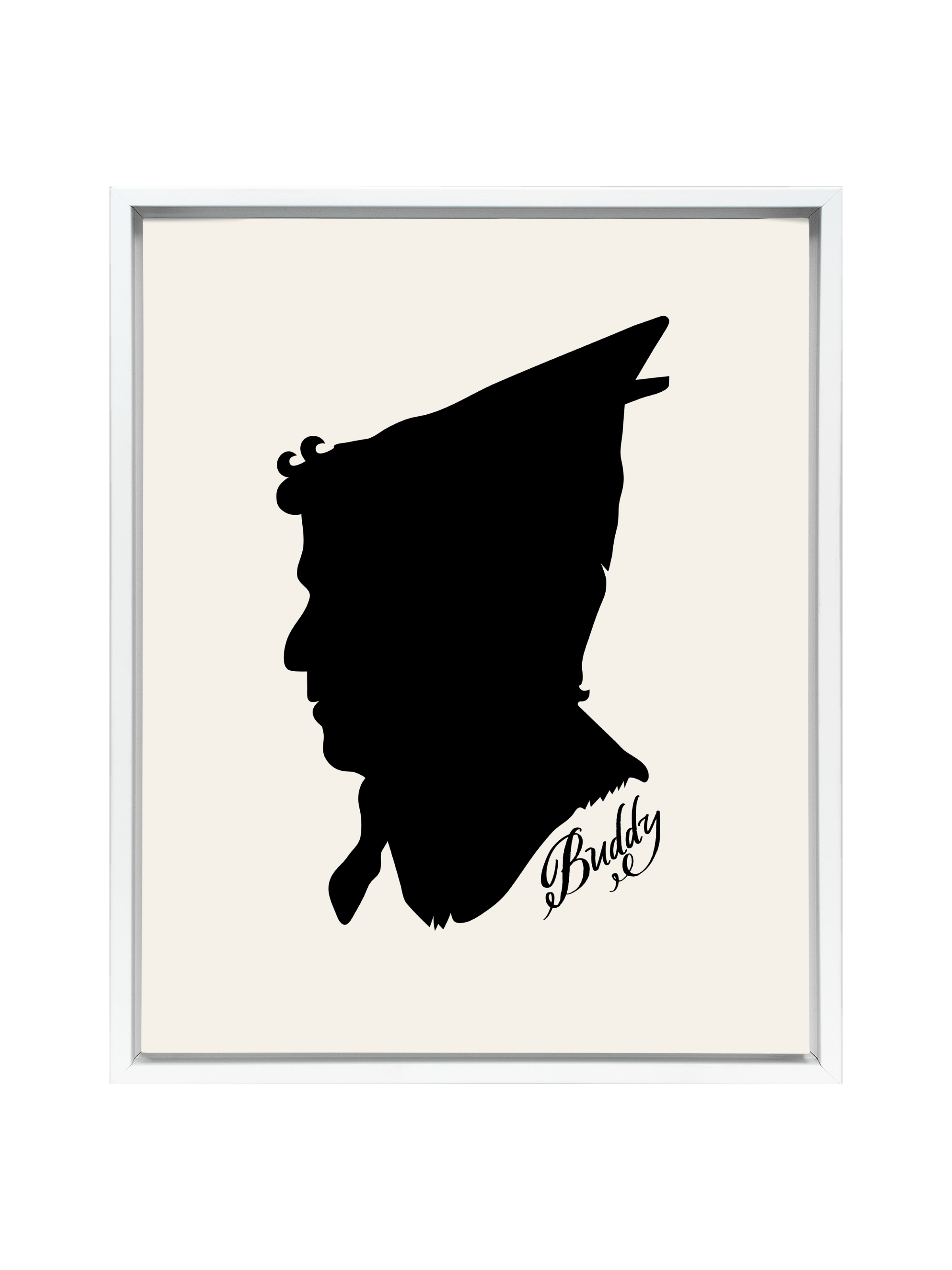 Buddy Silhouette | Canvas