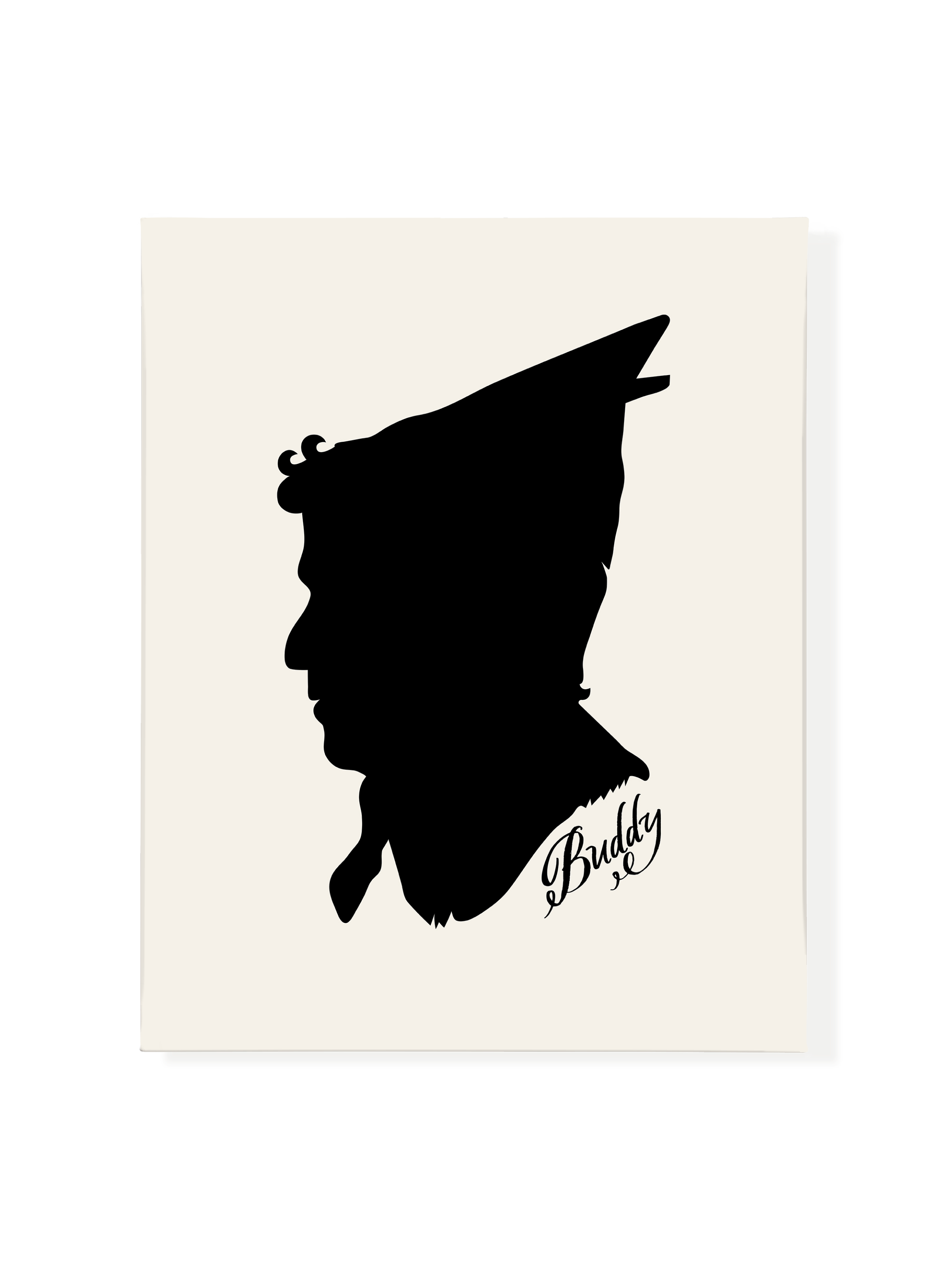 Buddy Silhouette | Canvas