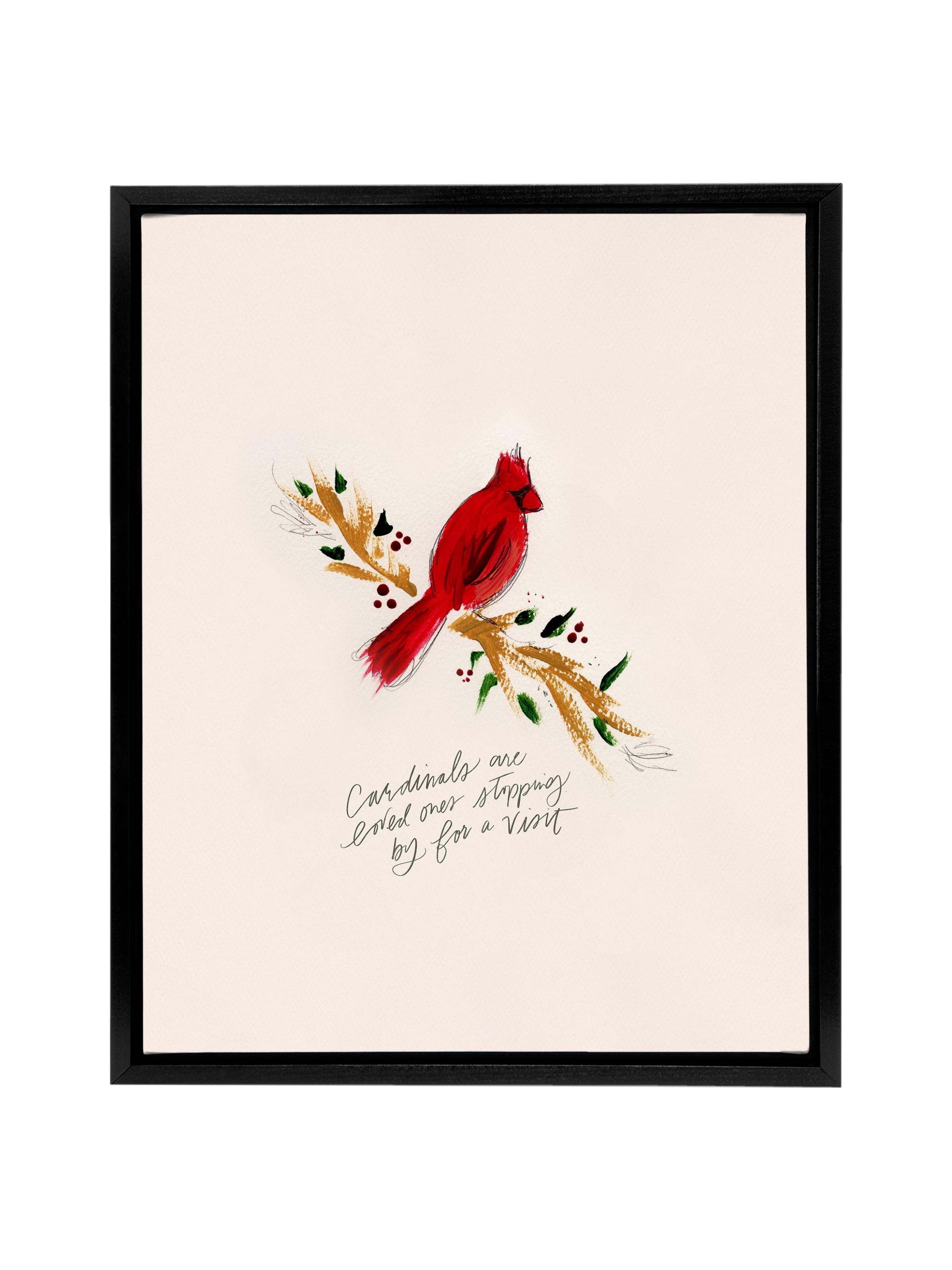 Cardinals Remind Us | Canvas