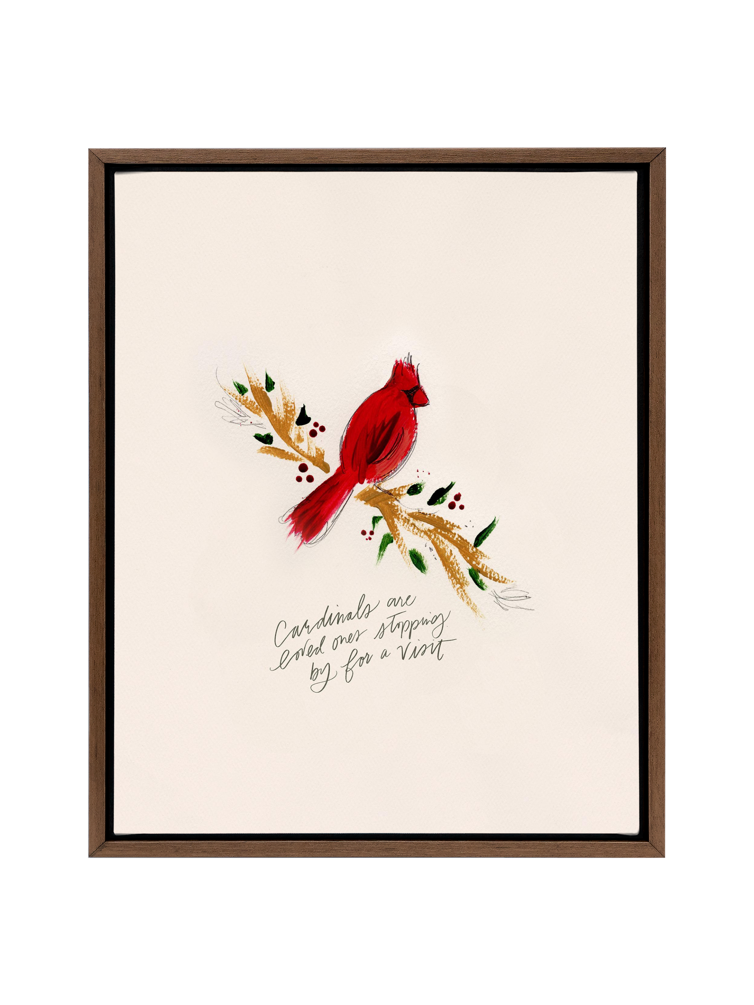 Cardinals Remind Us | Canvas
