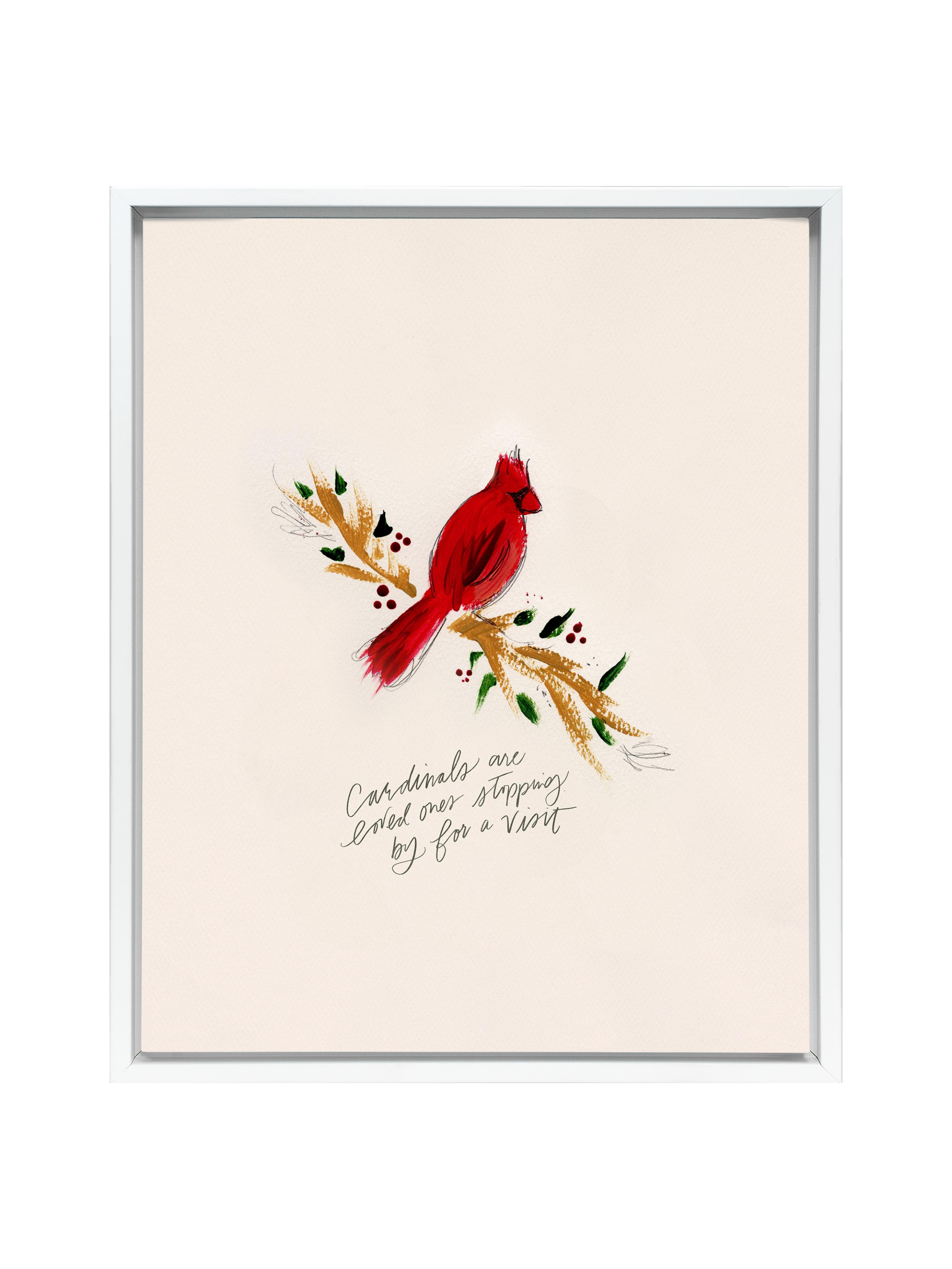 Cardinals Remind Us | Canvas