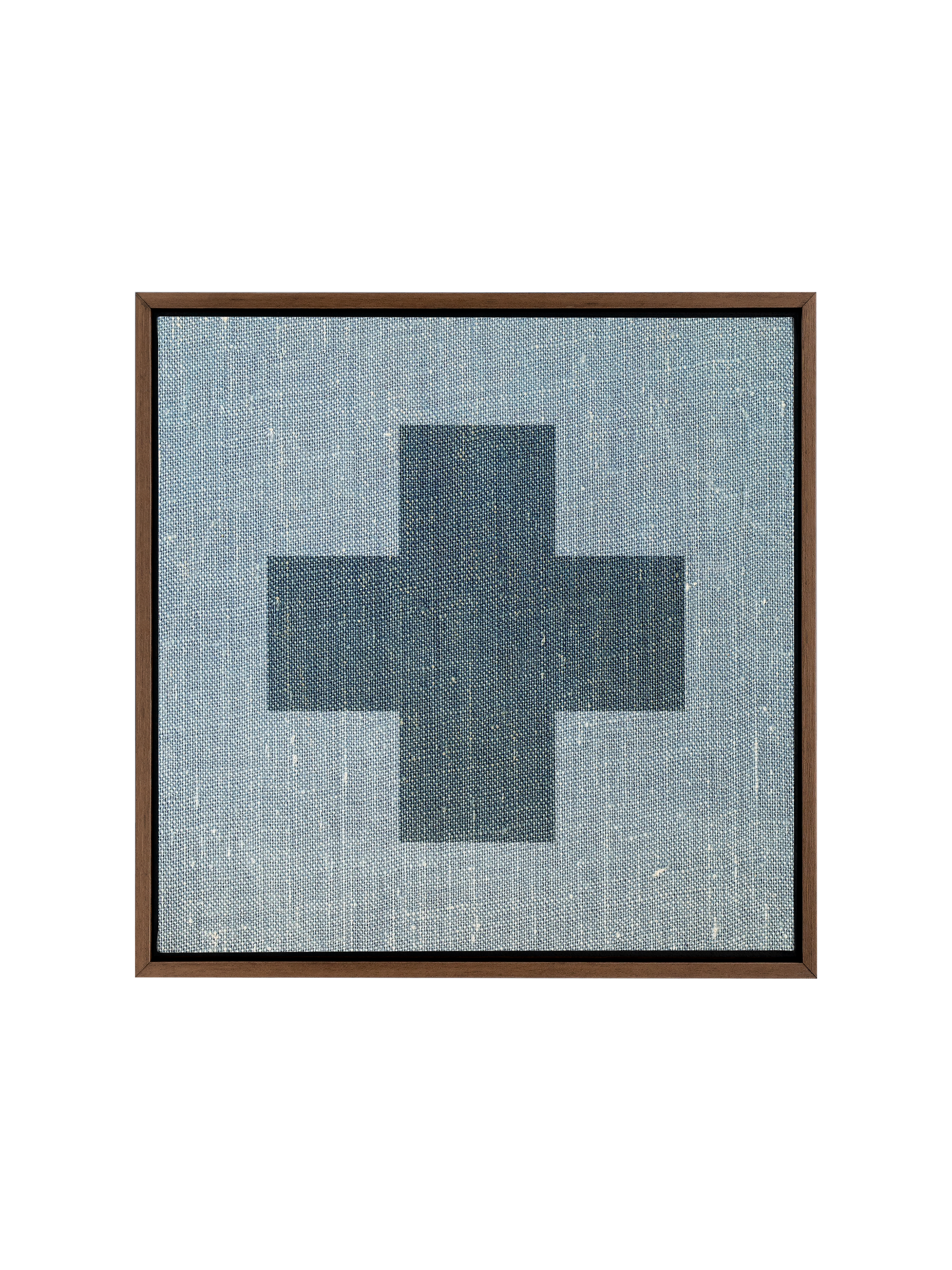 Chambray Cross in Navy | Navy Cross | Canvas