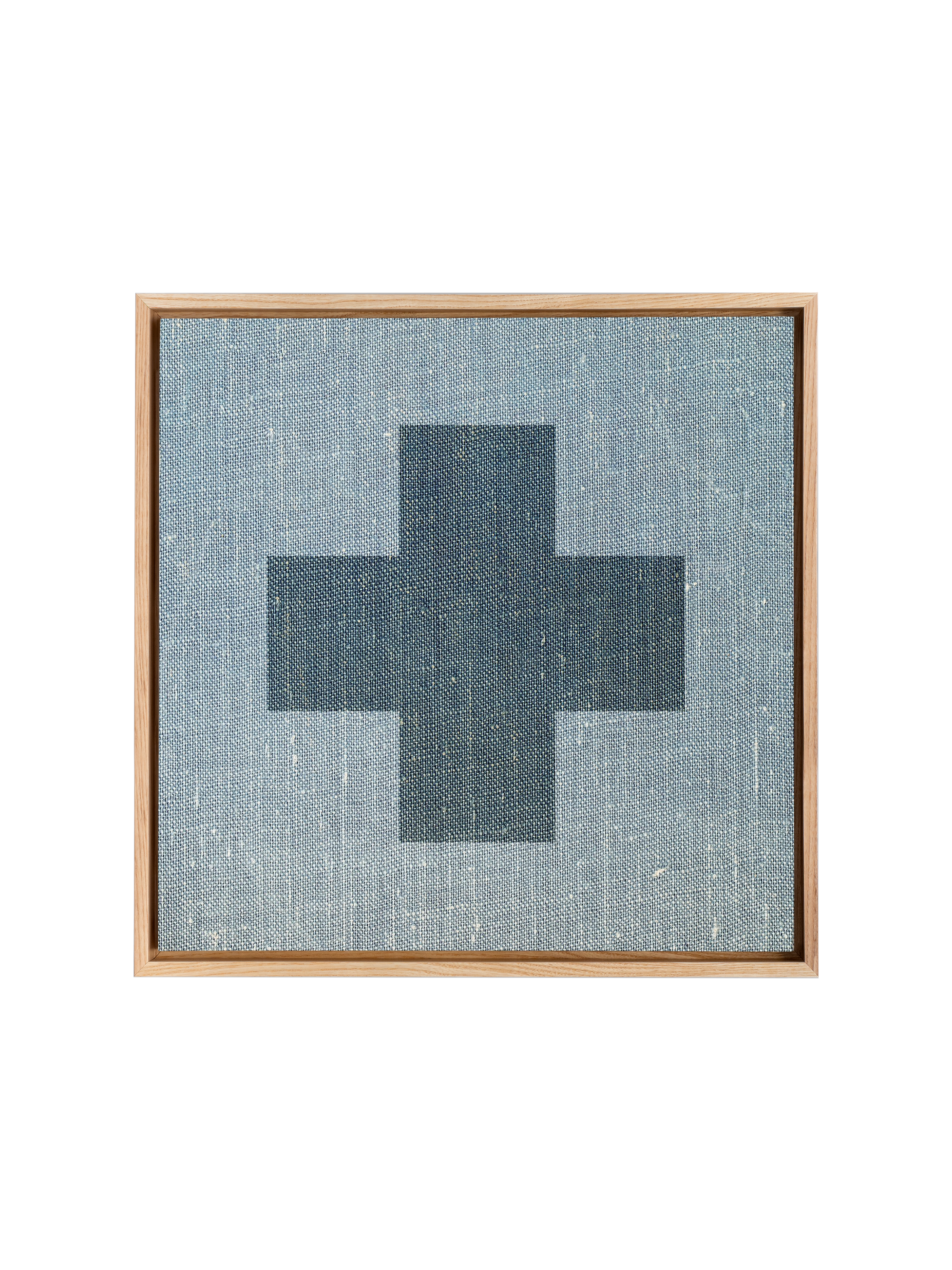 Chambray Cross in Navy | Navy Cross | Canvas
