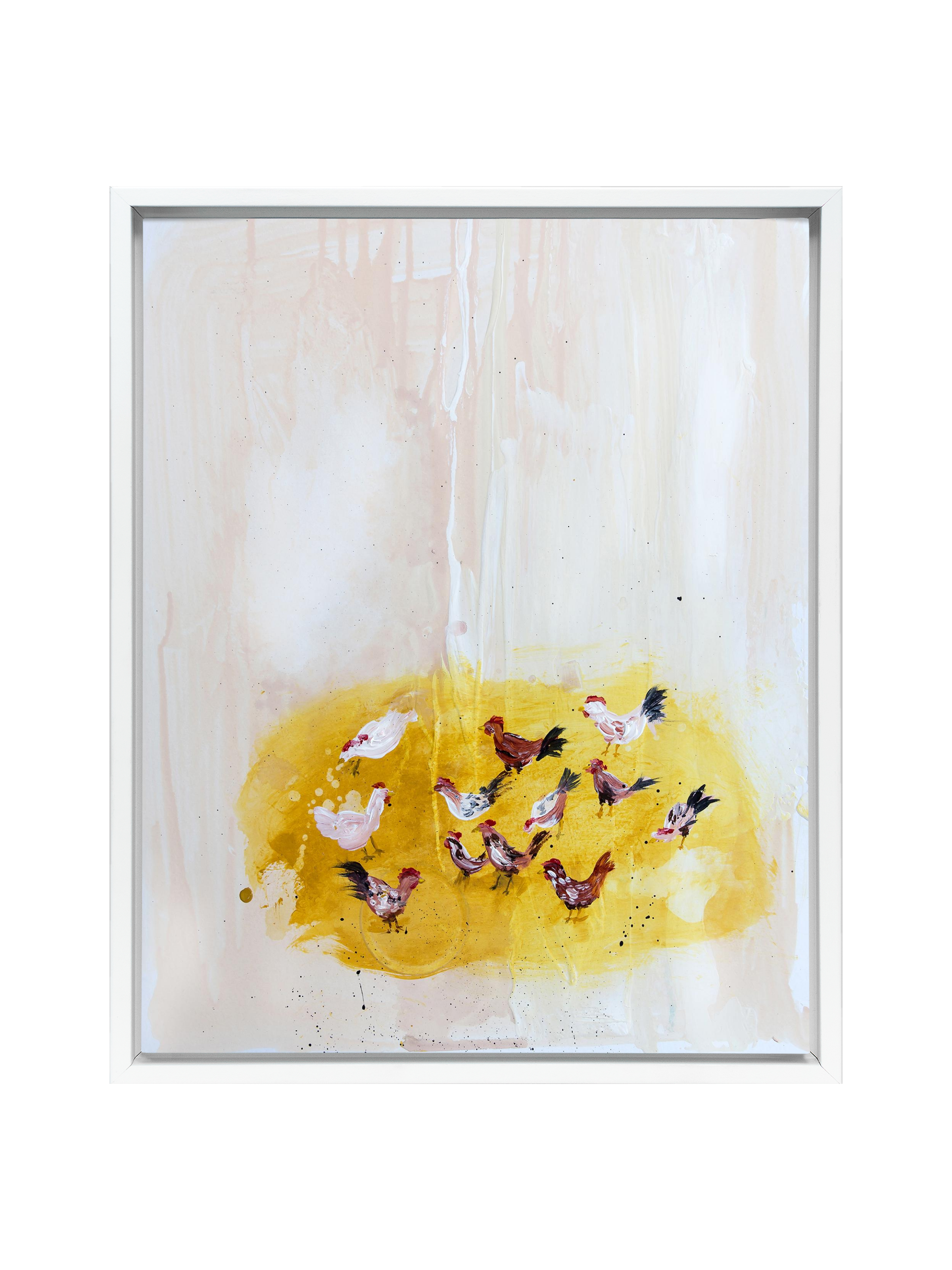 Cheery Chickens | Canvas