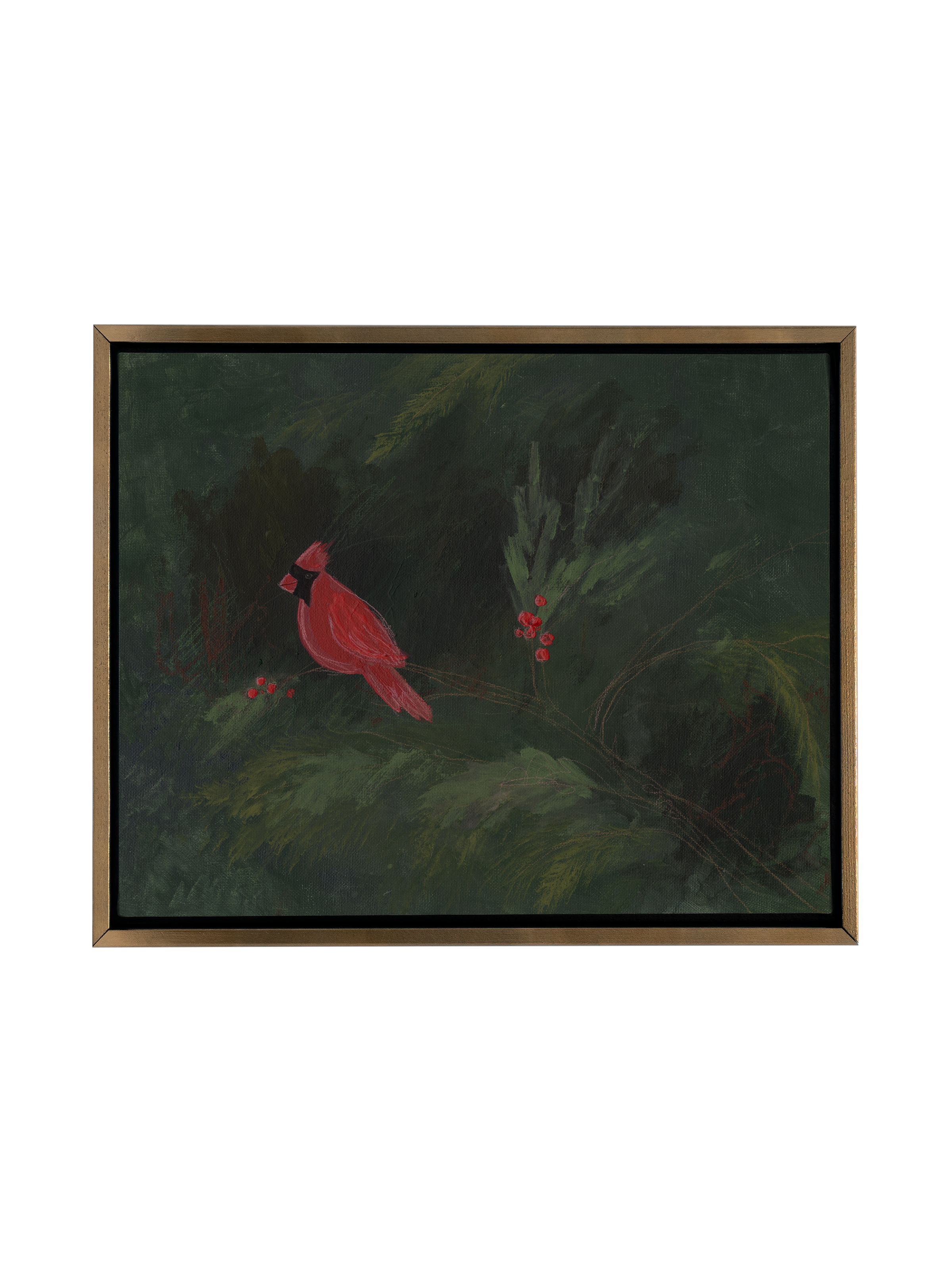 Christmas Cardinal | Canvas