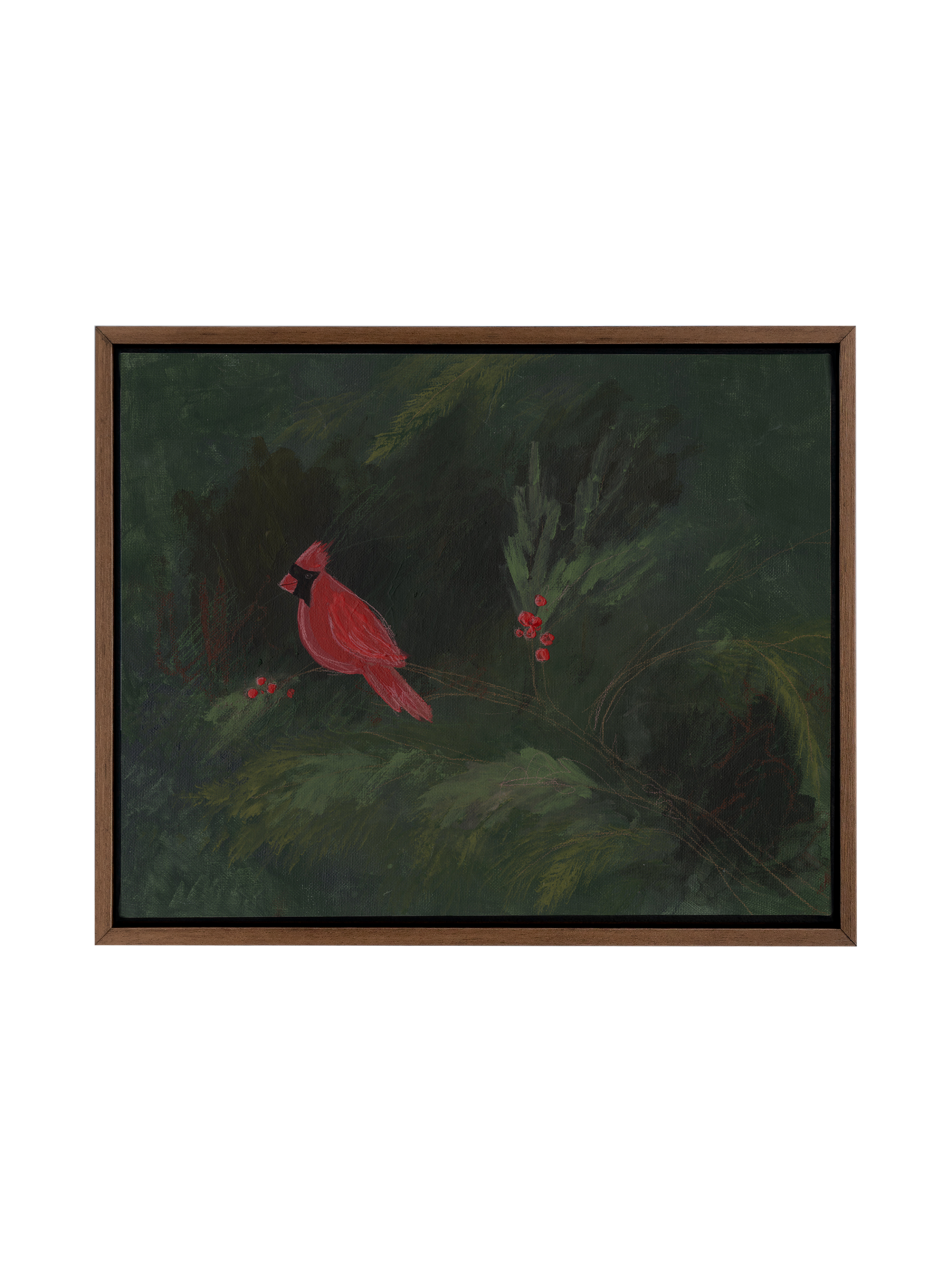 Christmas Cardinal | Canvas