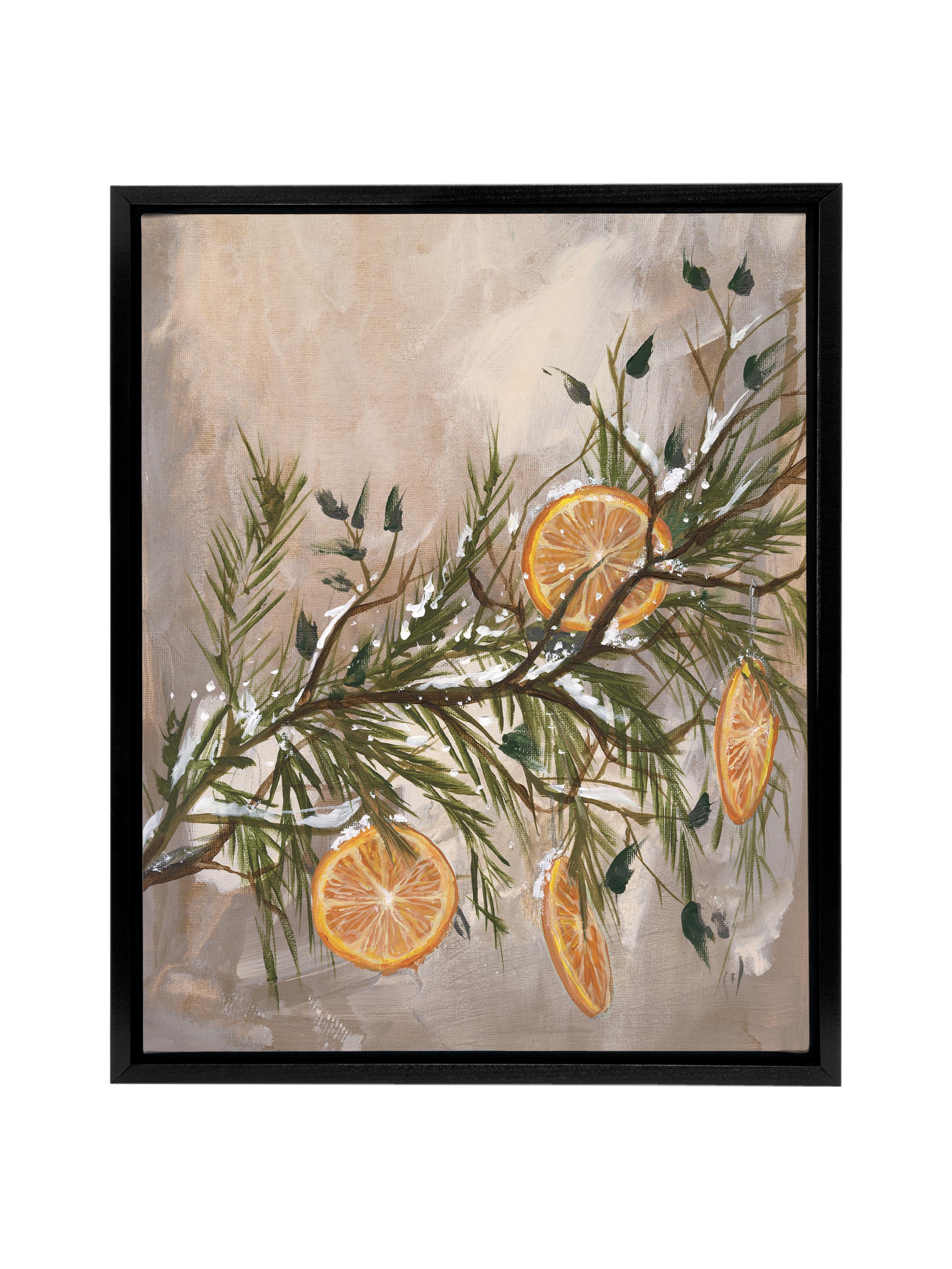 Citrus Garland | Vertical | Canvas