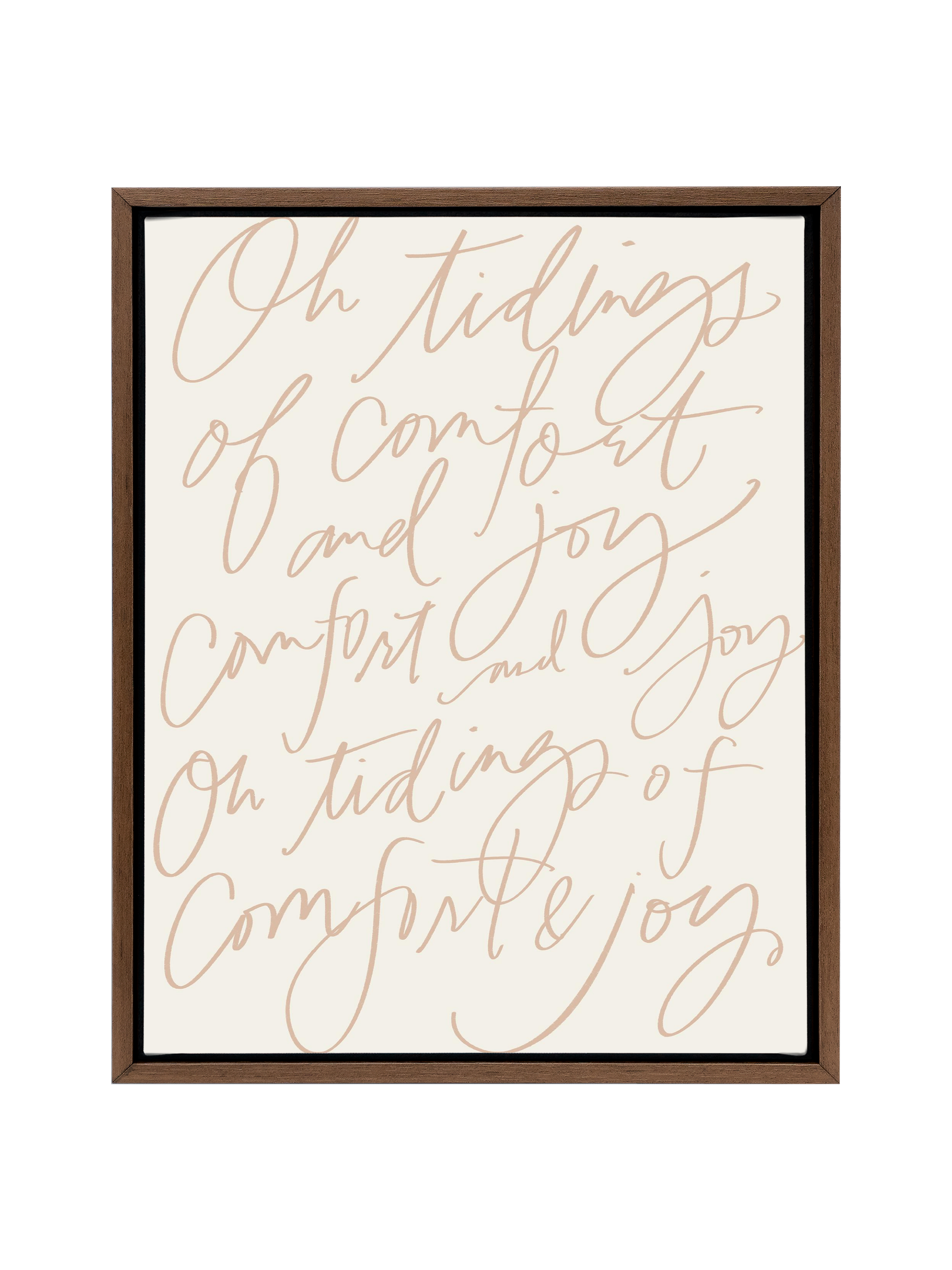 Comfort and Joy | Cameo | Canvas