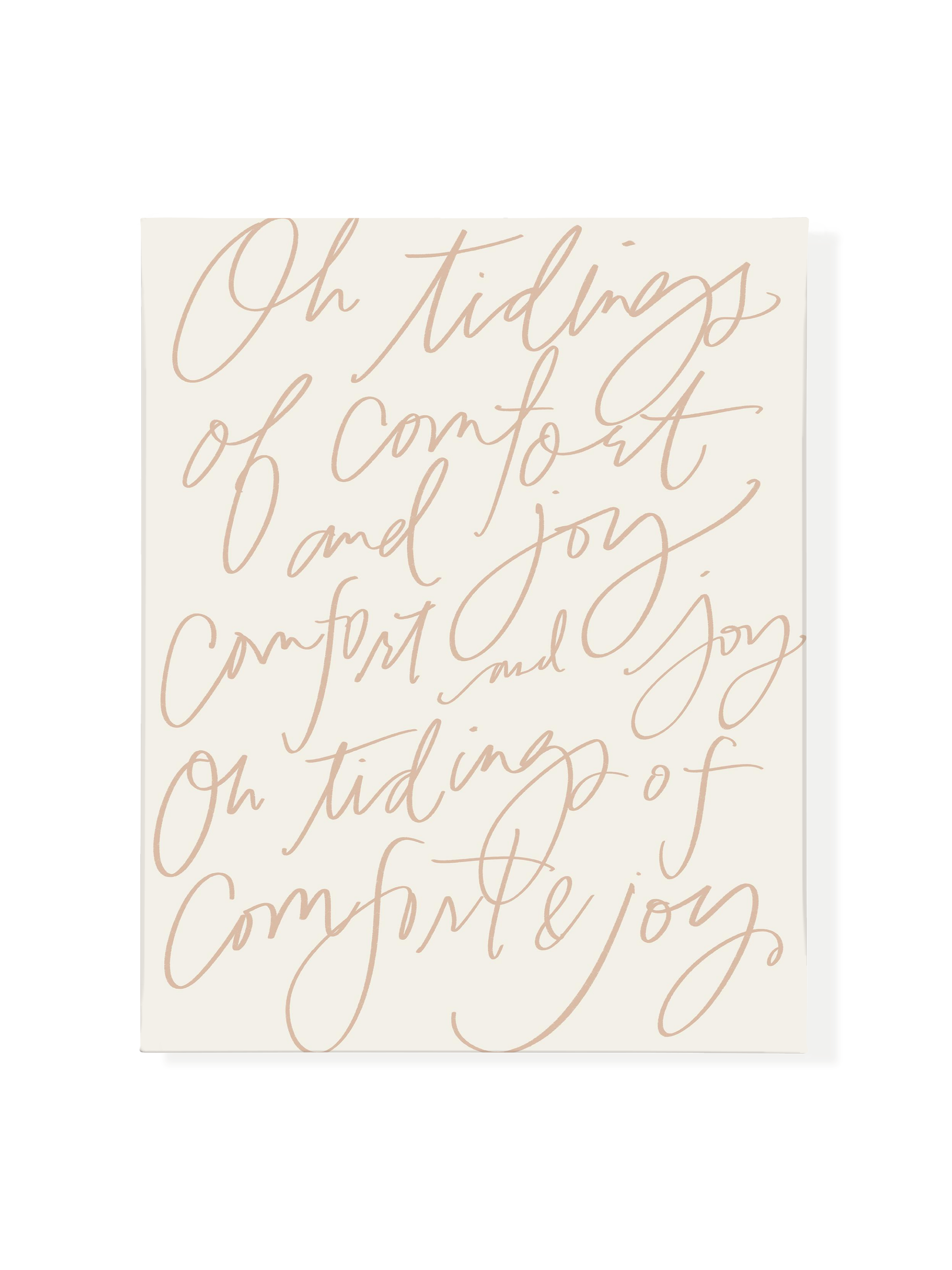 Comfort and Joy | Cameo | Canvas