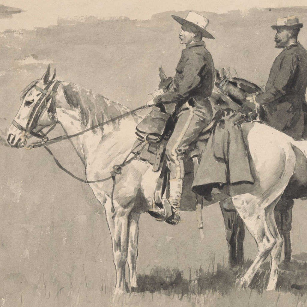 Cowboys Luxe Art Print
