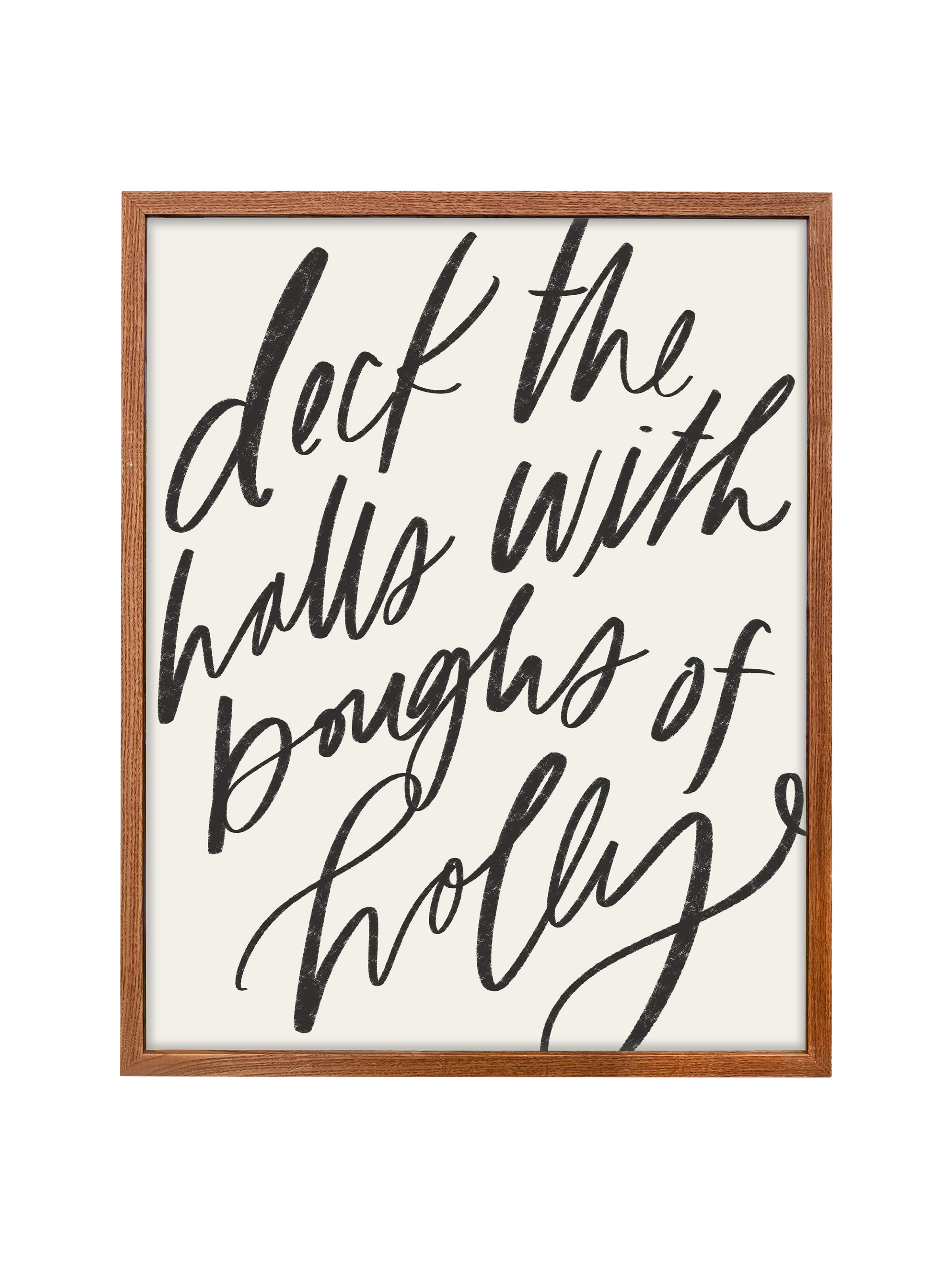 Deck the Halls | Alabaster | Canvas