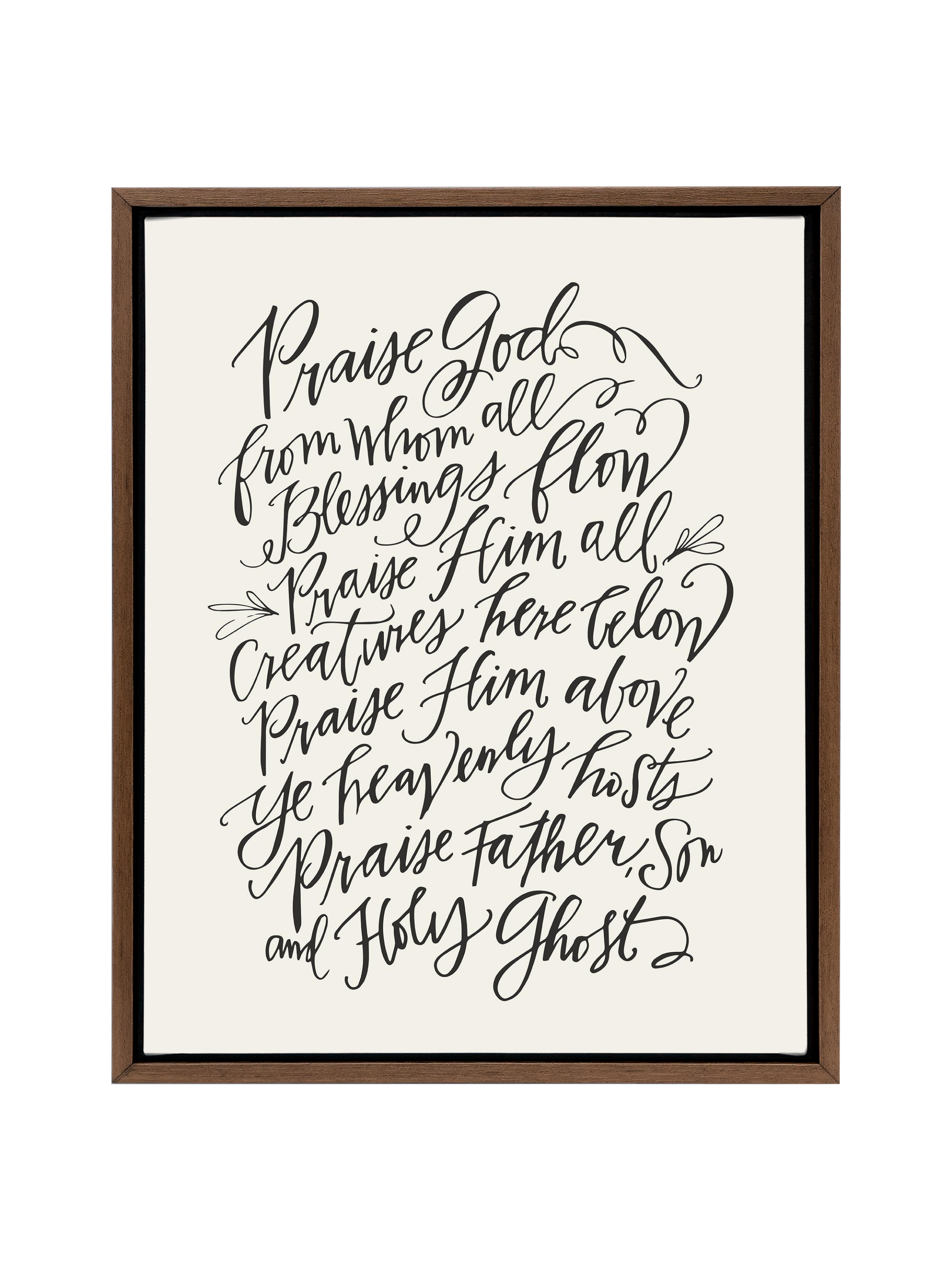 Doxology | Alabaster | Canvas