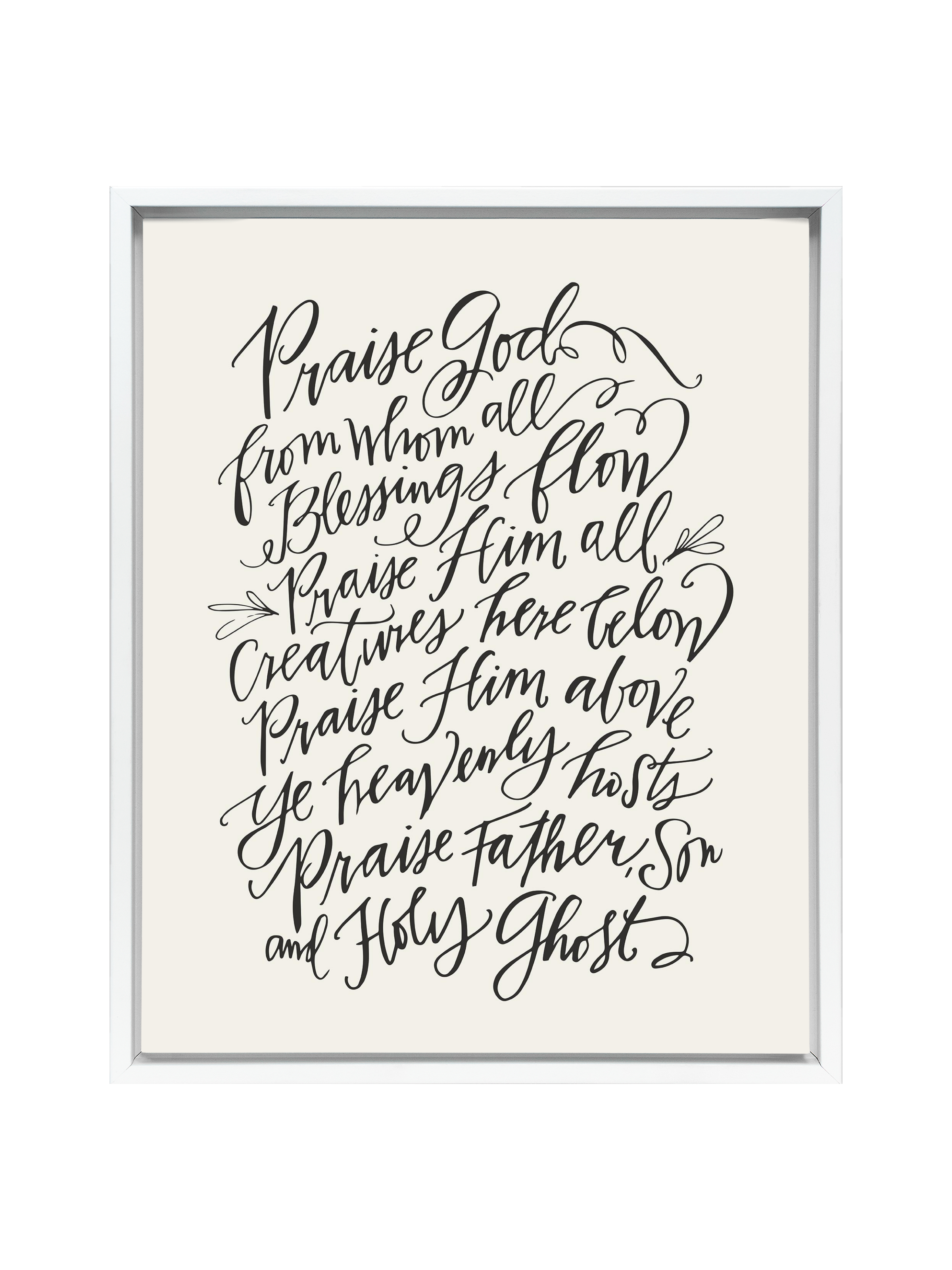 Doxology | Alabaster | Canvas