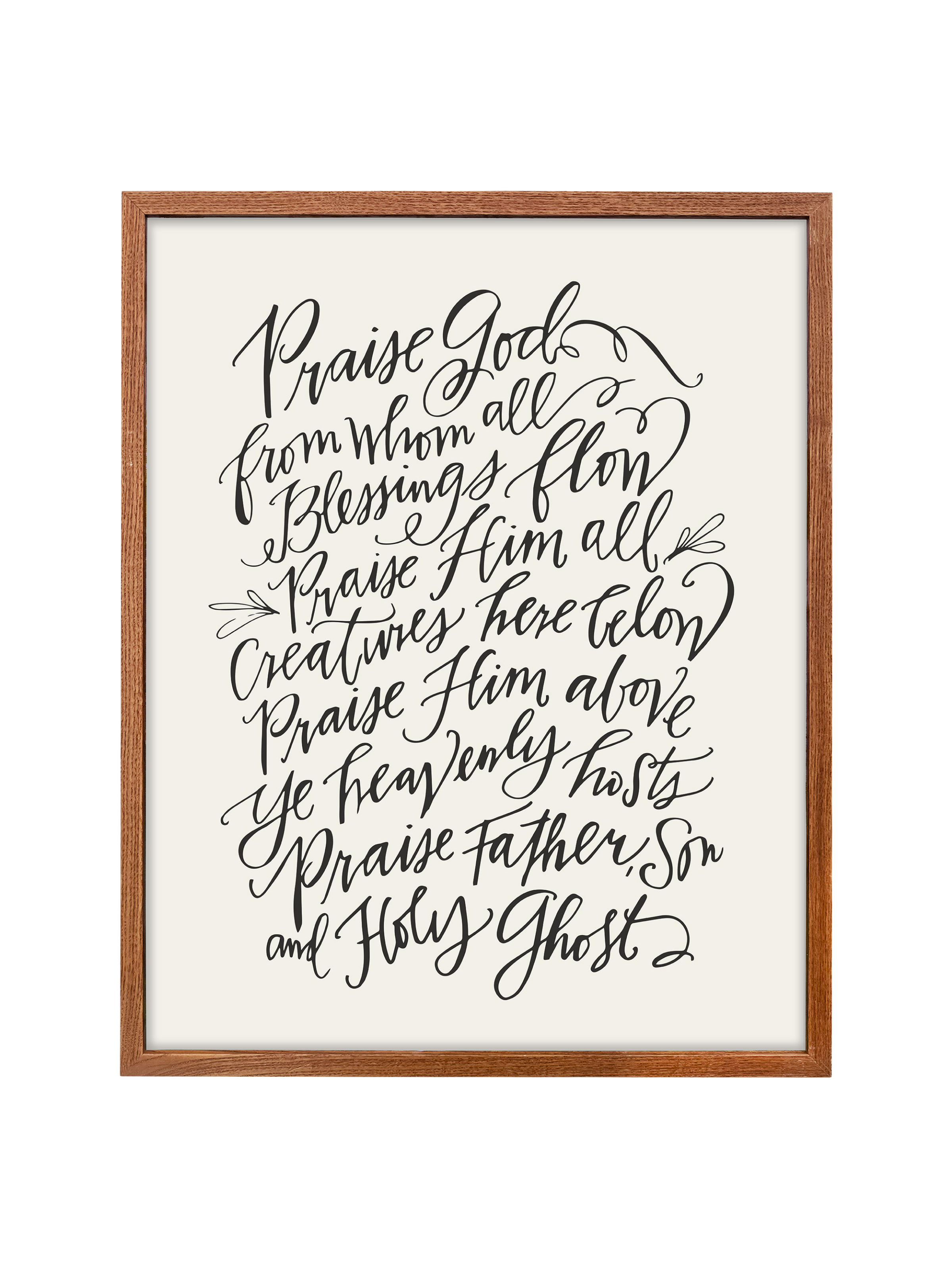 Doxology | Alabaster | Canvas