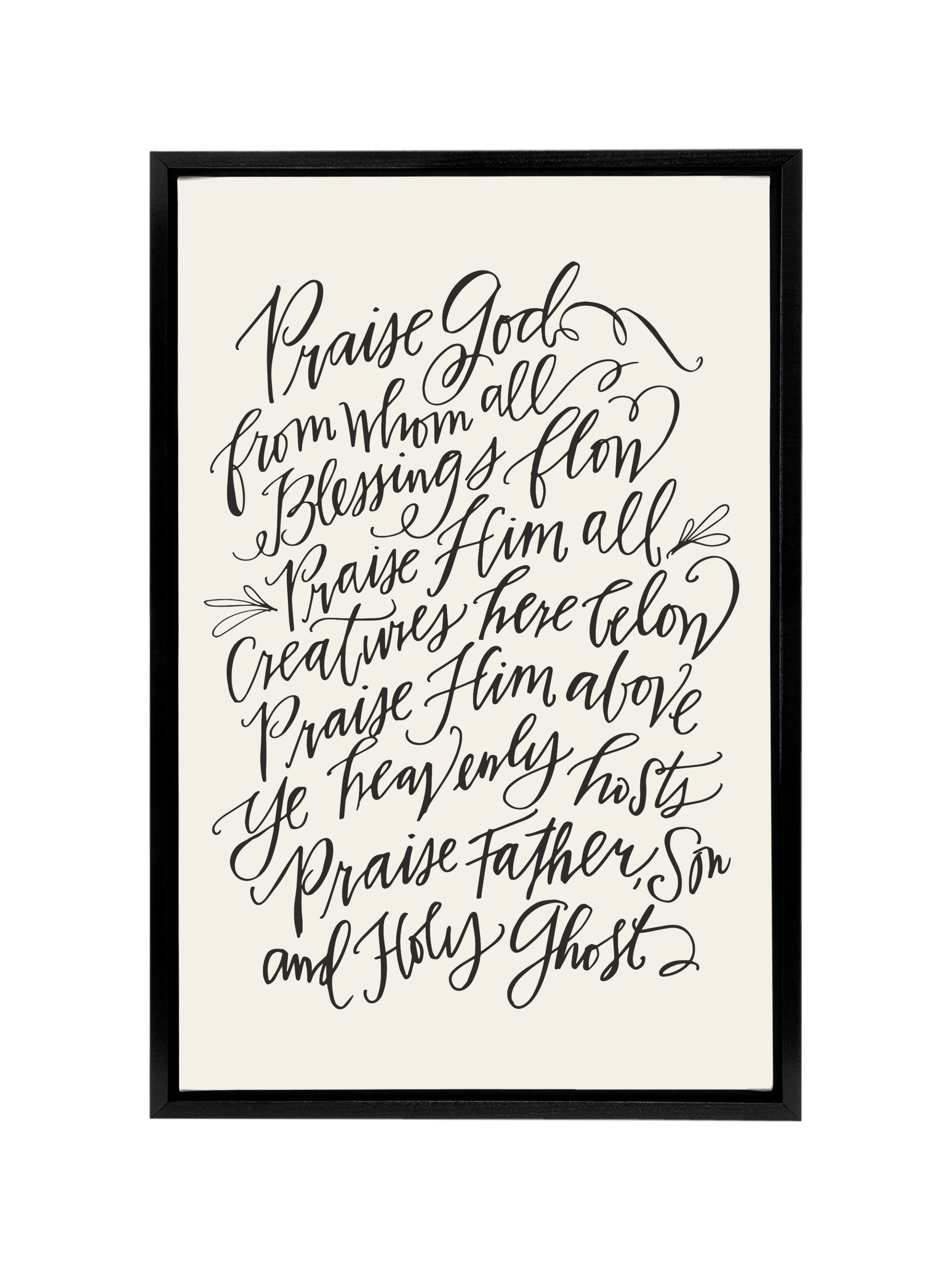 Doxology | Alabaster | Canvas