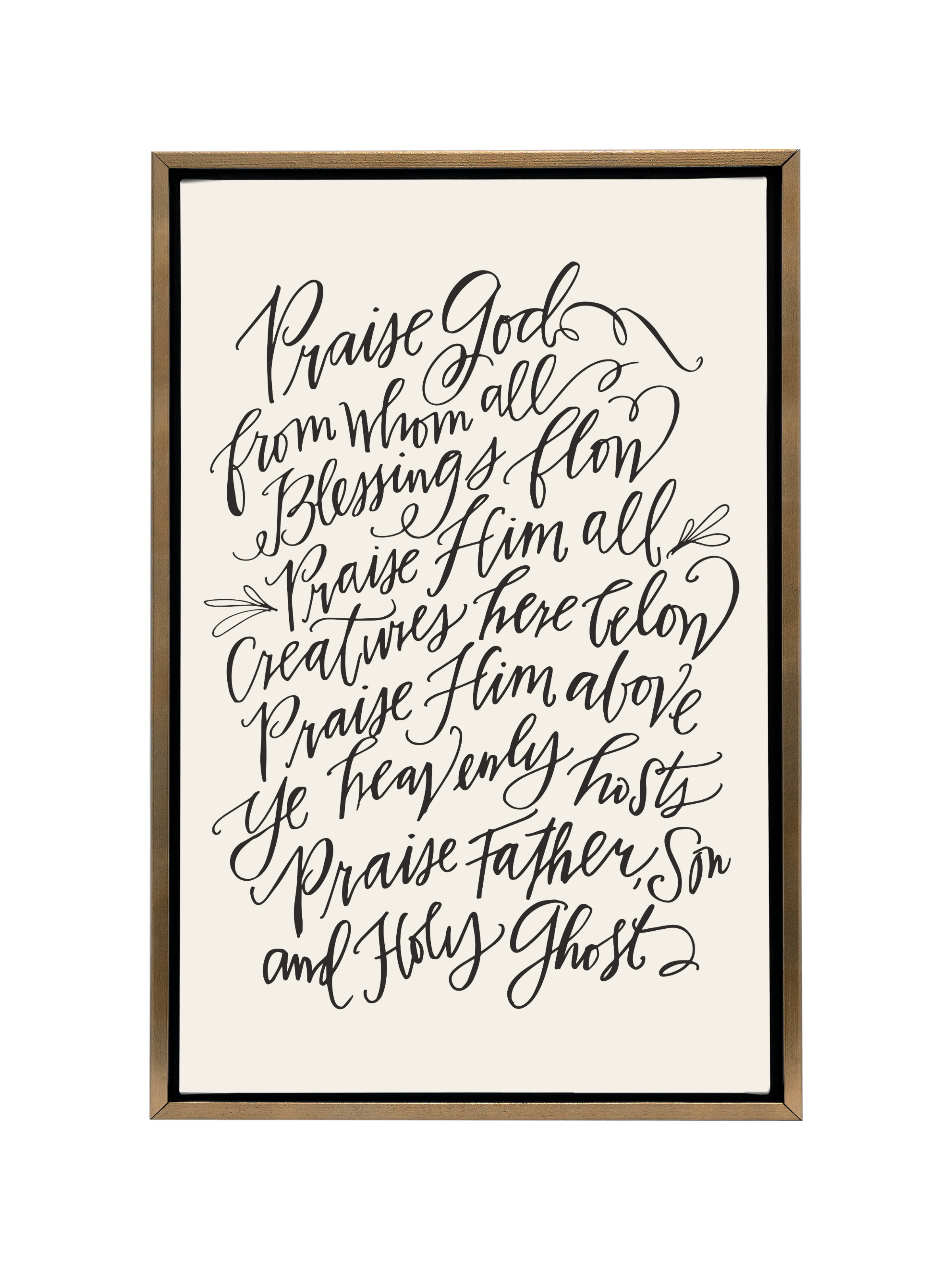 Doxology | Alabaster | Canvas