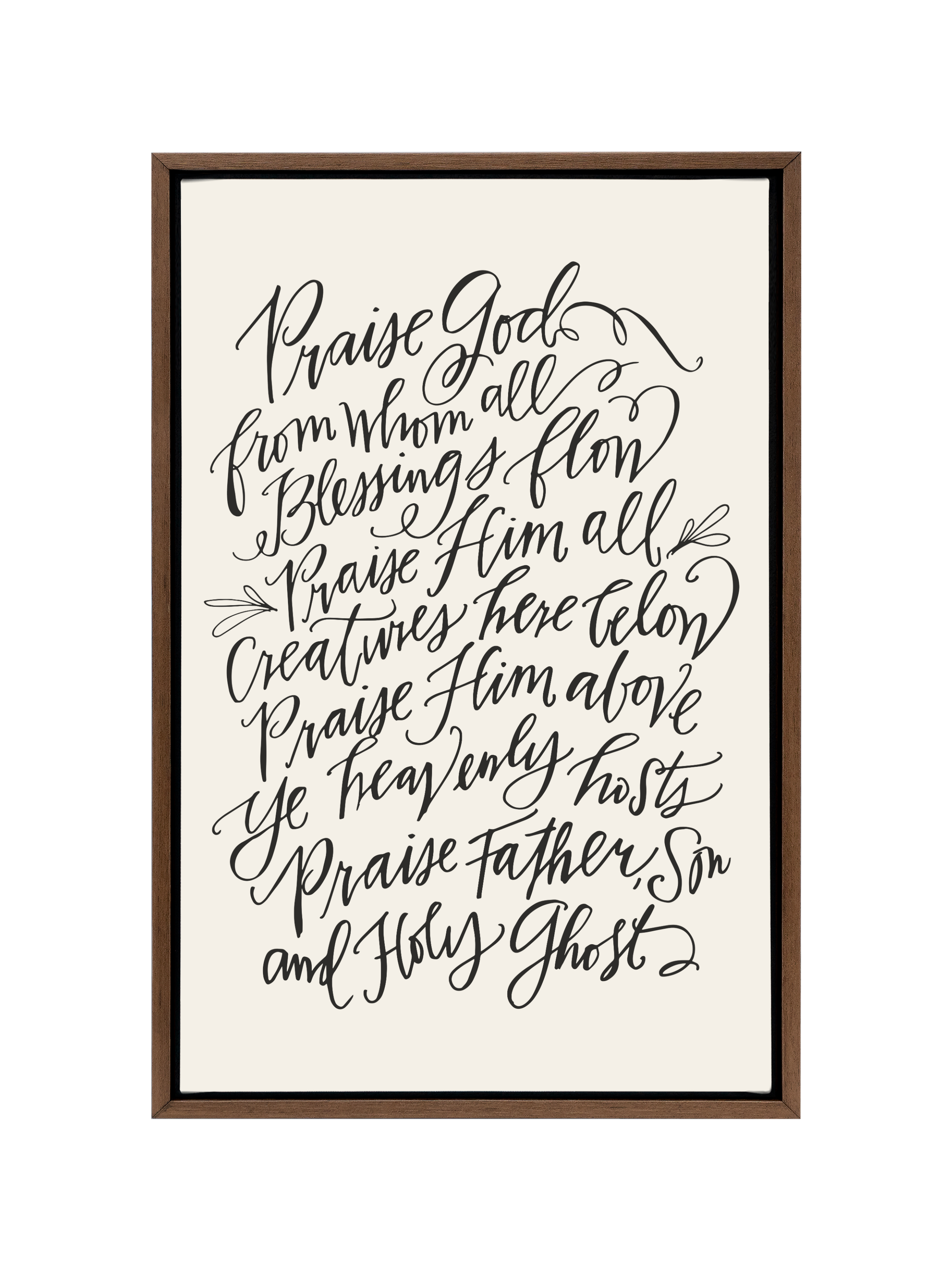 Doxology | Alabaster | Canvas