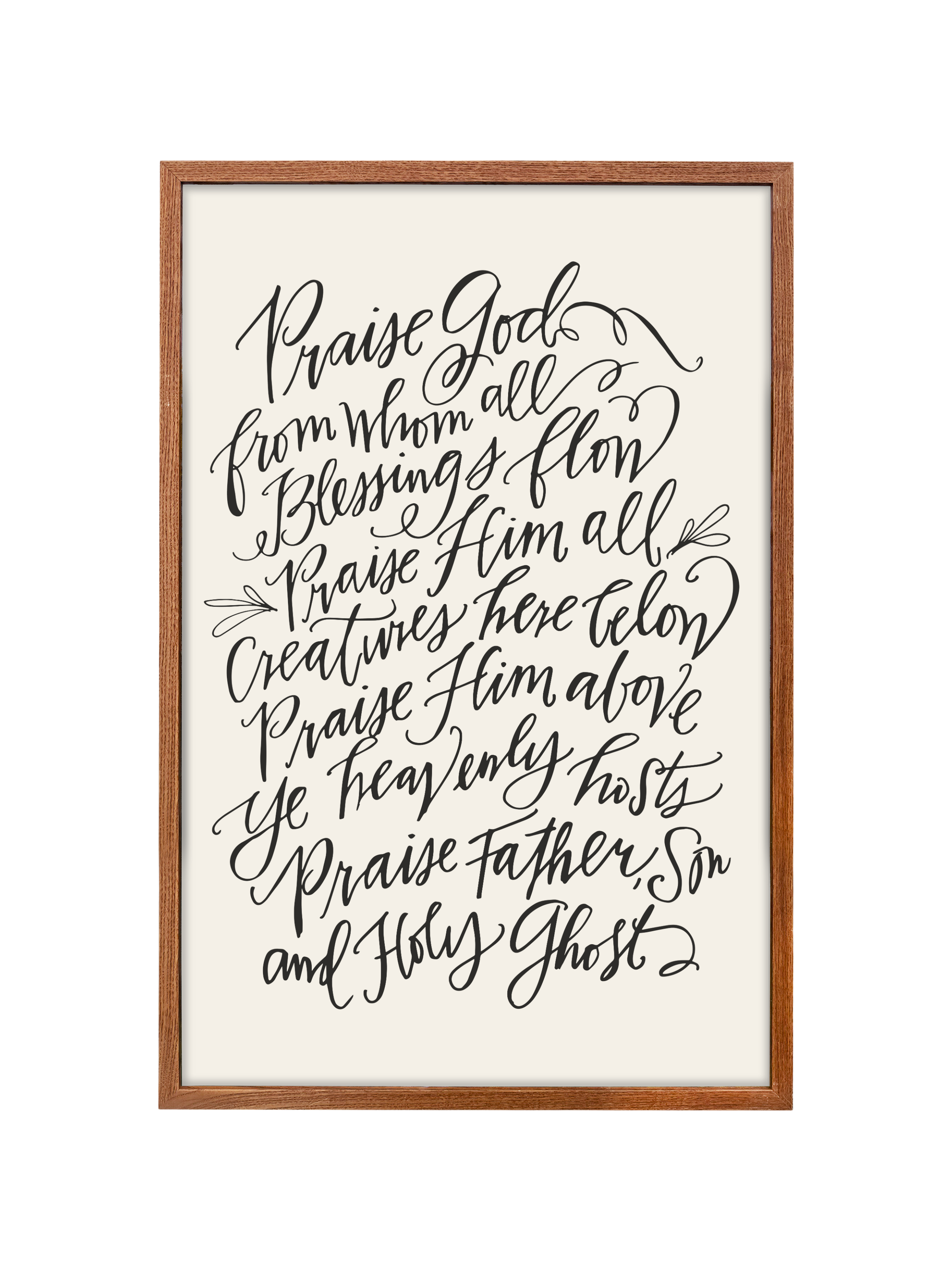 Doxology | Alabaster | Canvas