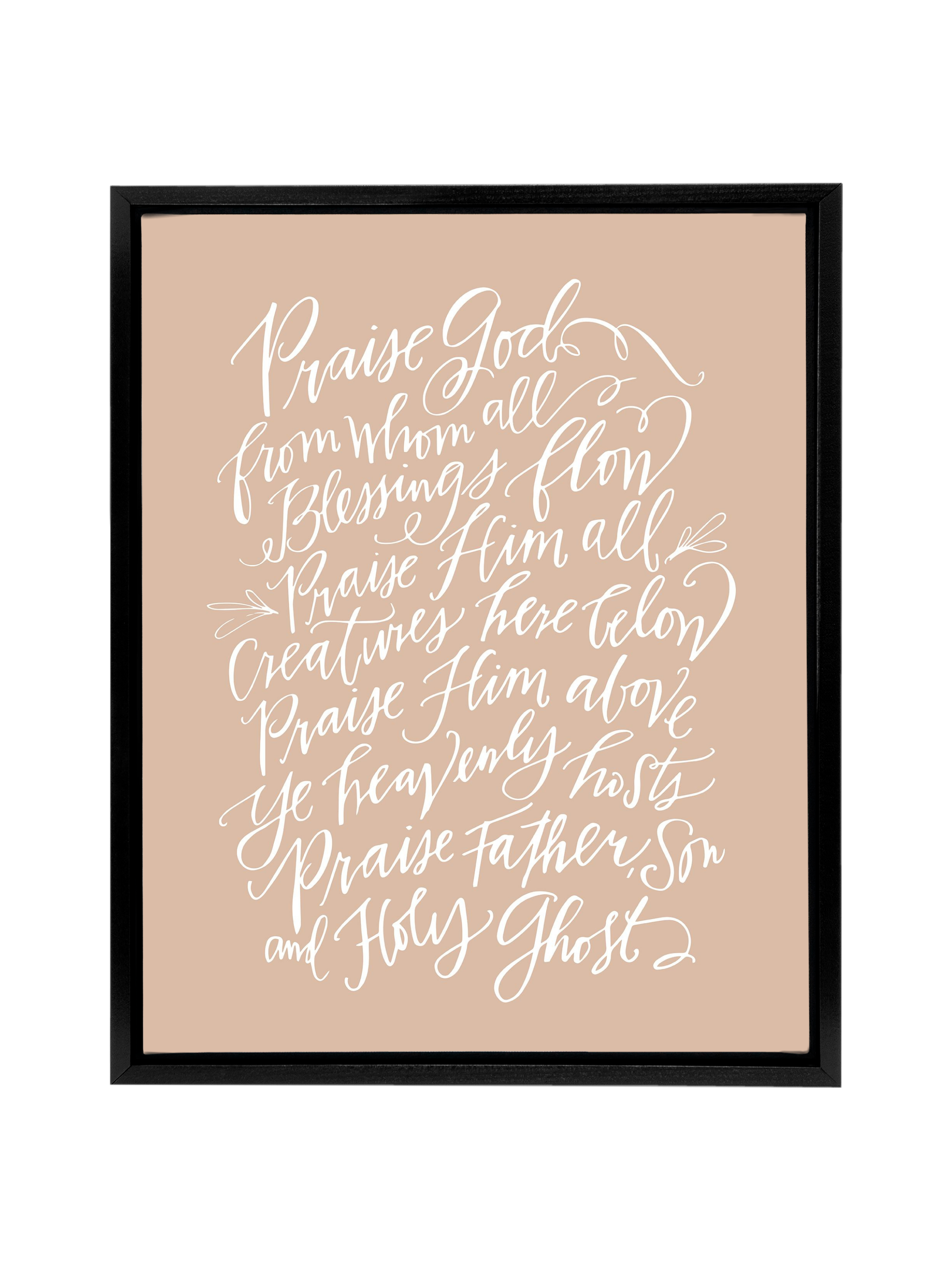 Doxology | Cameo | Canvas