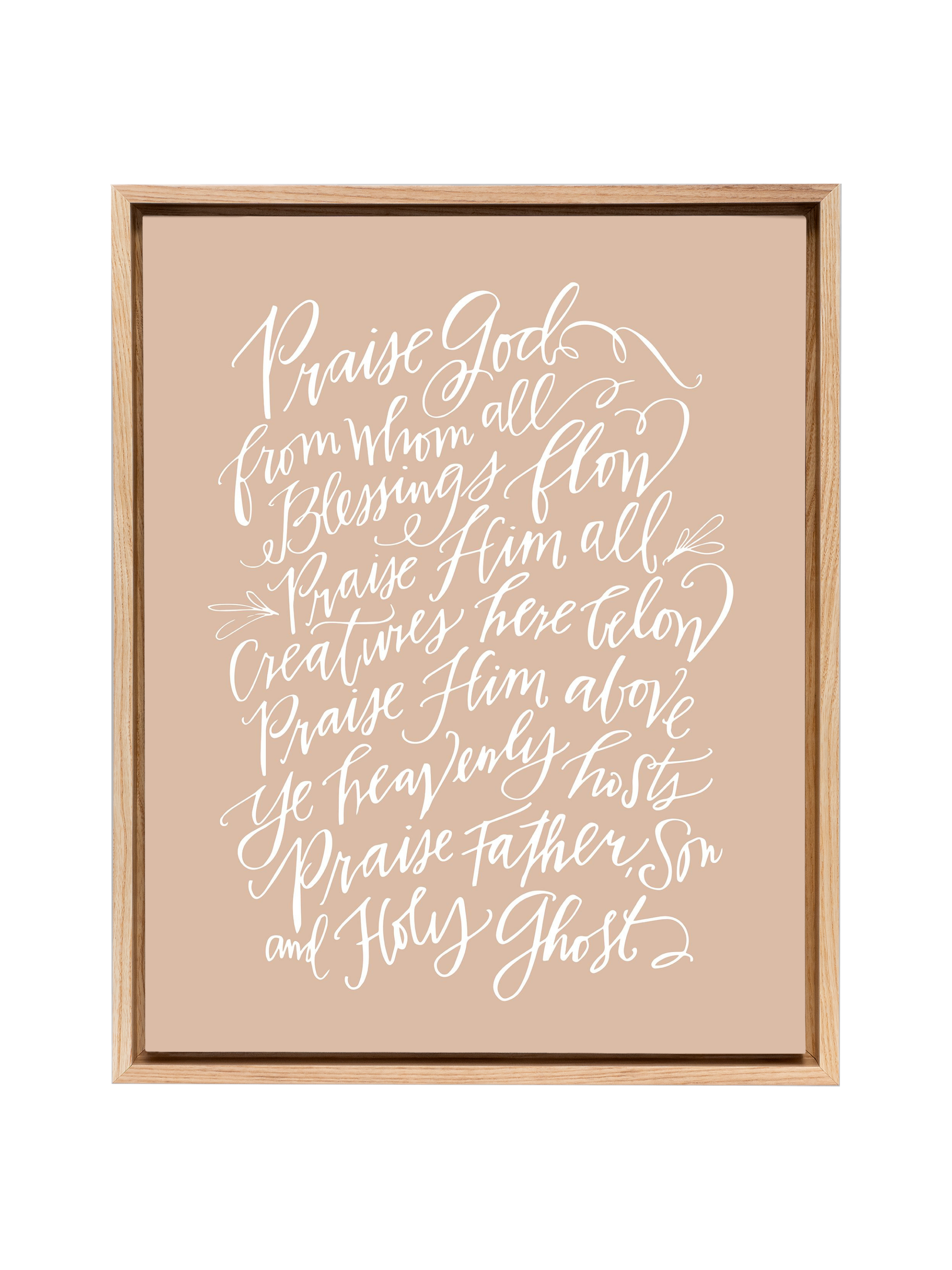 Doxology | Cameo | Canvas