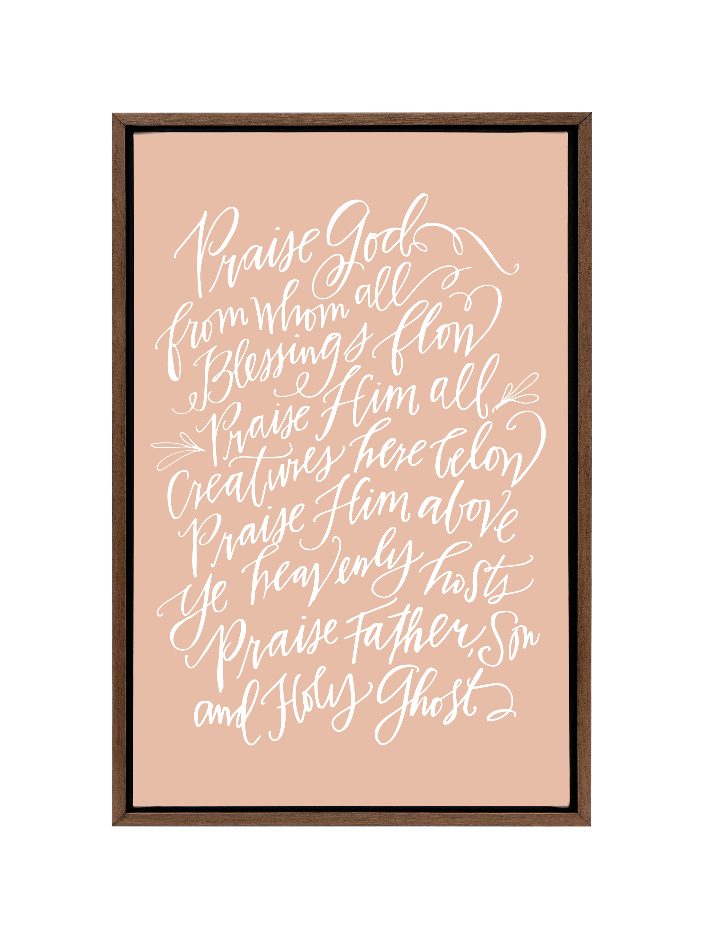 Doxology | Cameo | Canvas