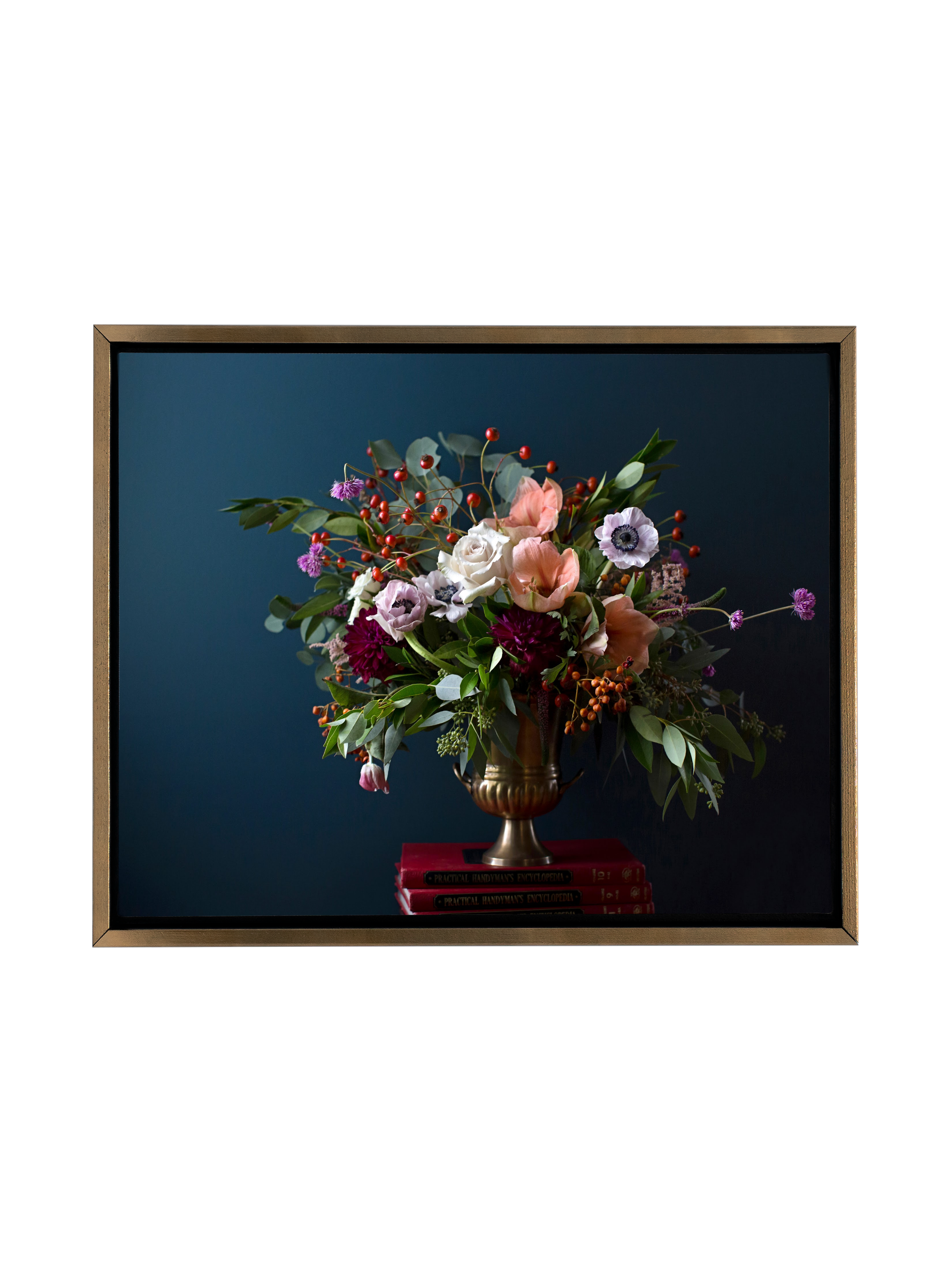 Dutch Blue Floral | Canvas