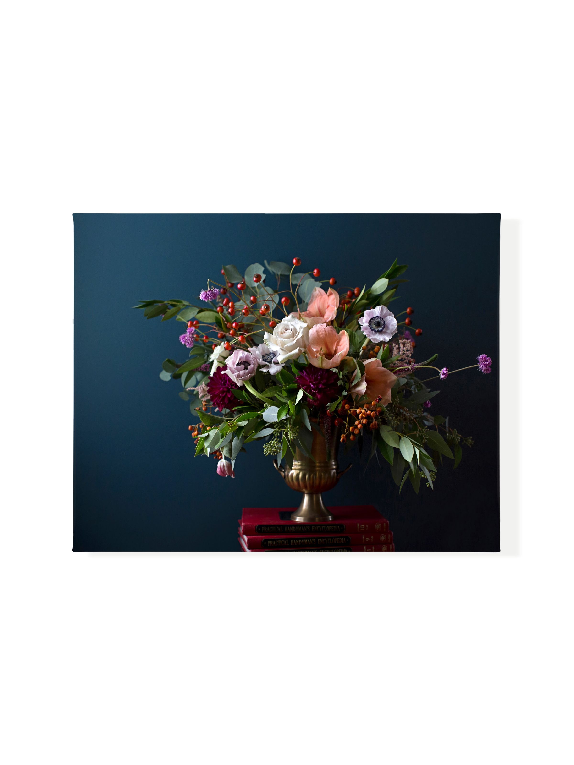 Dutch Blue Floral | Canvas