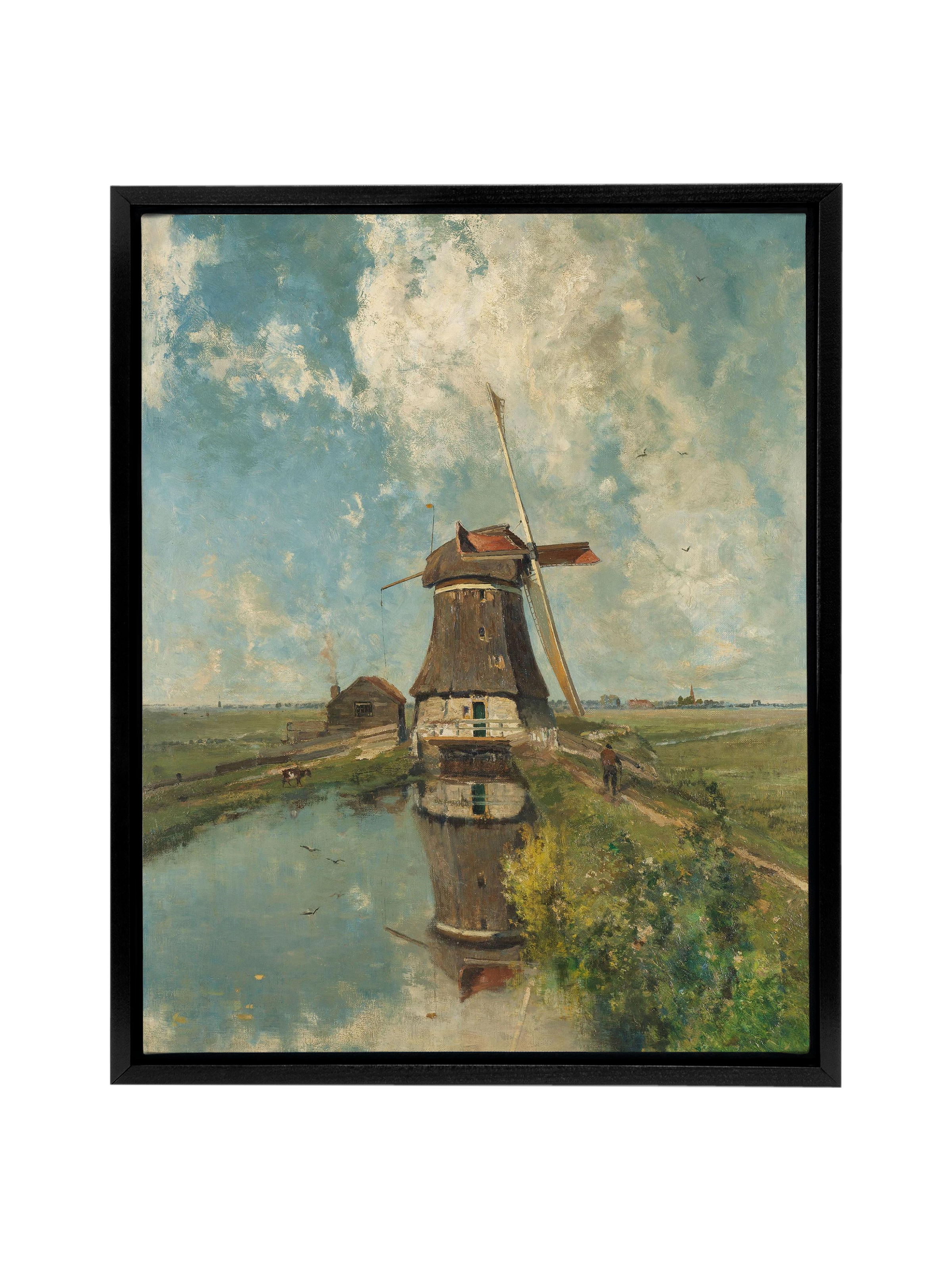 Dutch Windmills | Canvas