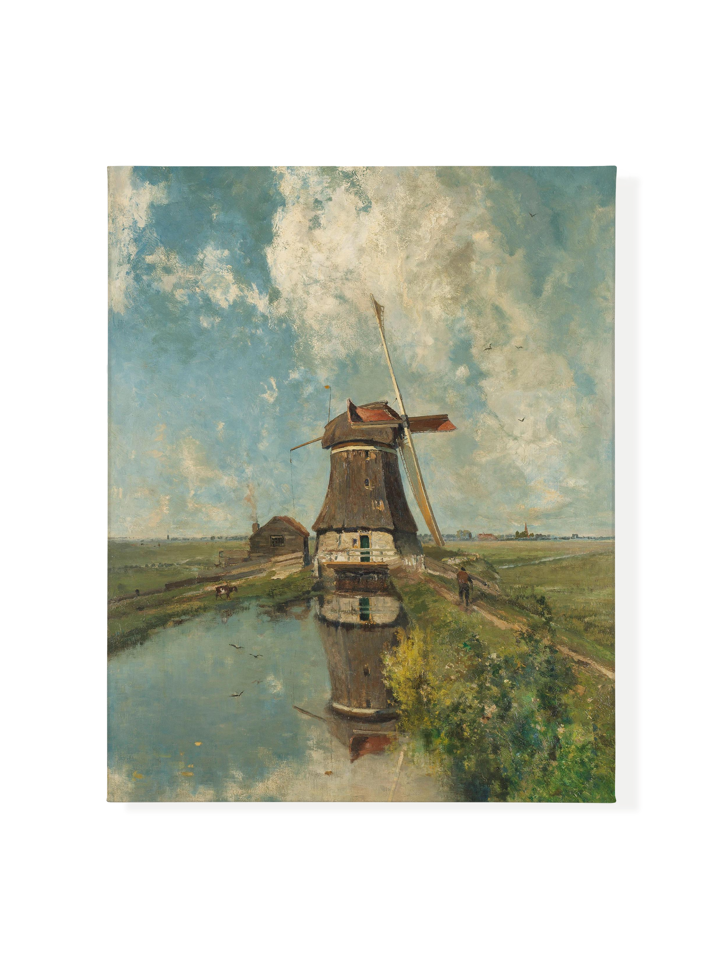 Dutch Windmills | Canvas