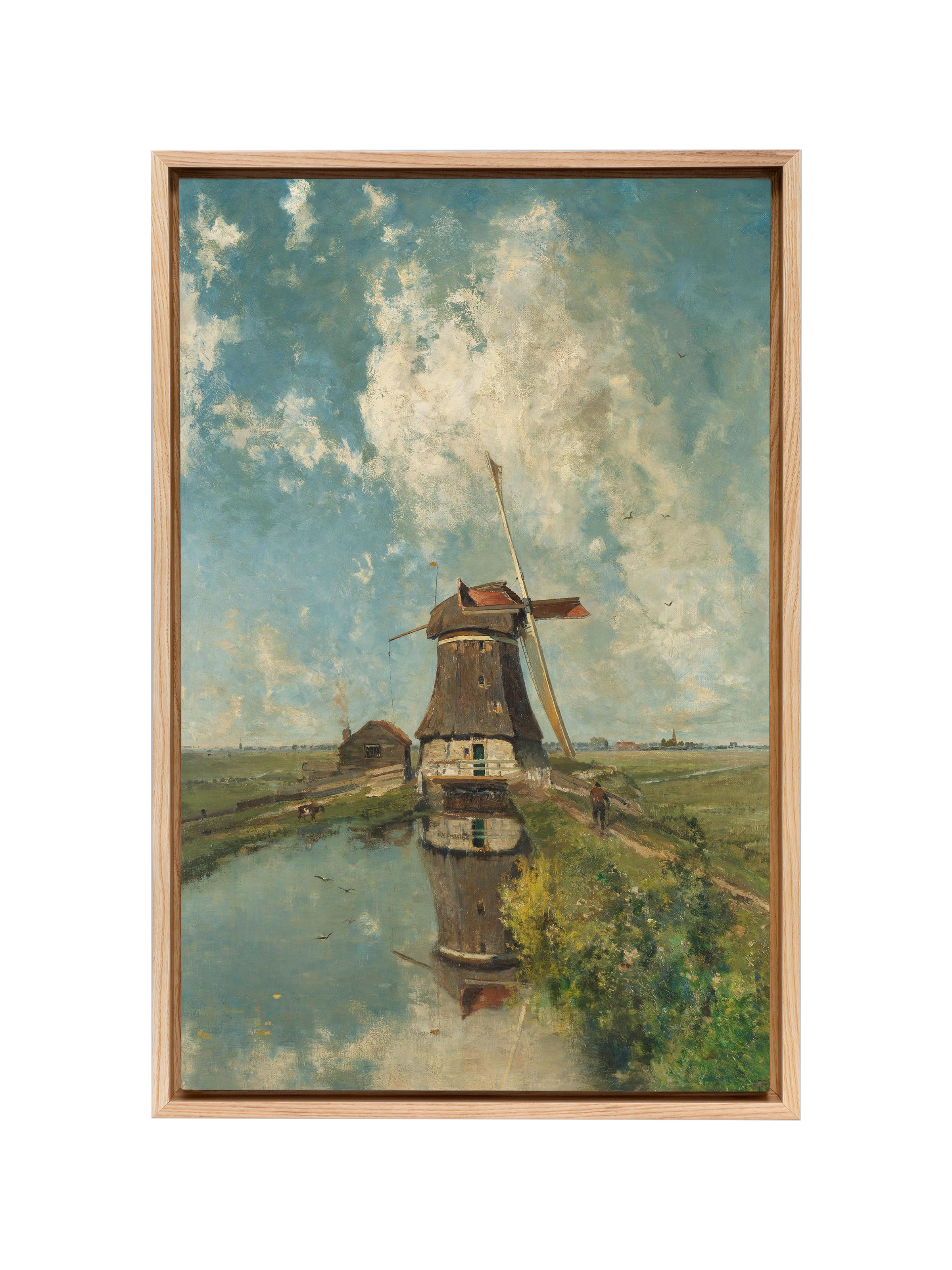 Dutch Windmills | Canvas