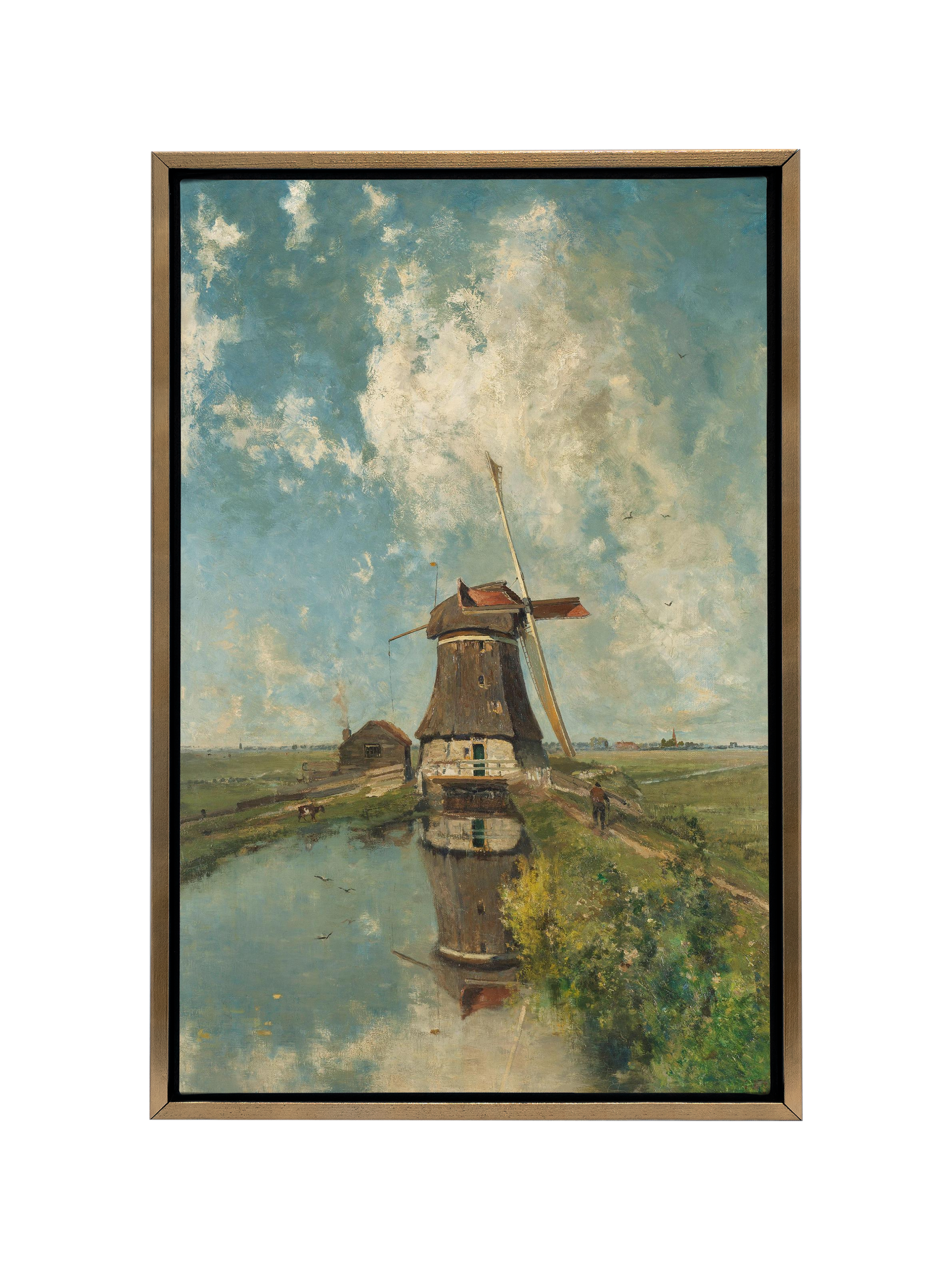 Dutch Windmills | Canvas