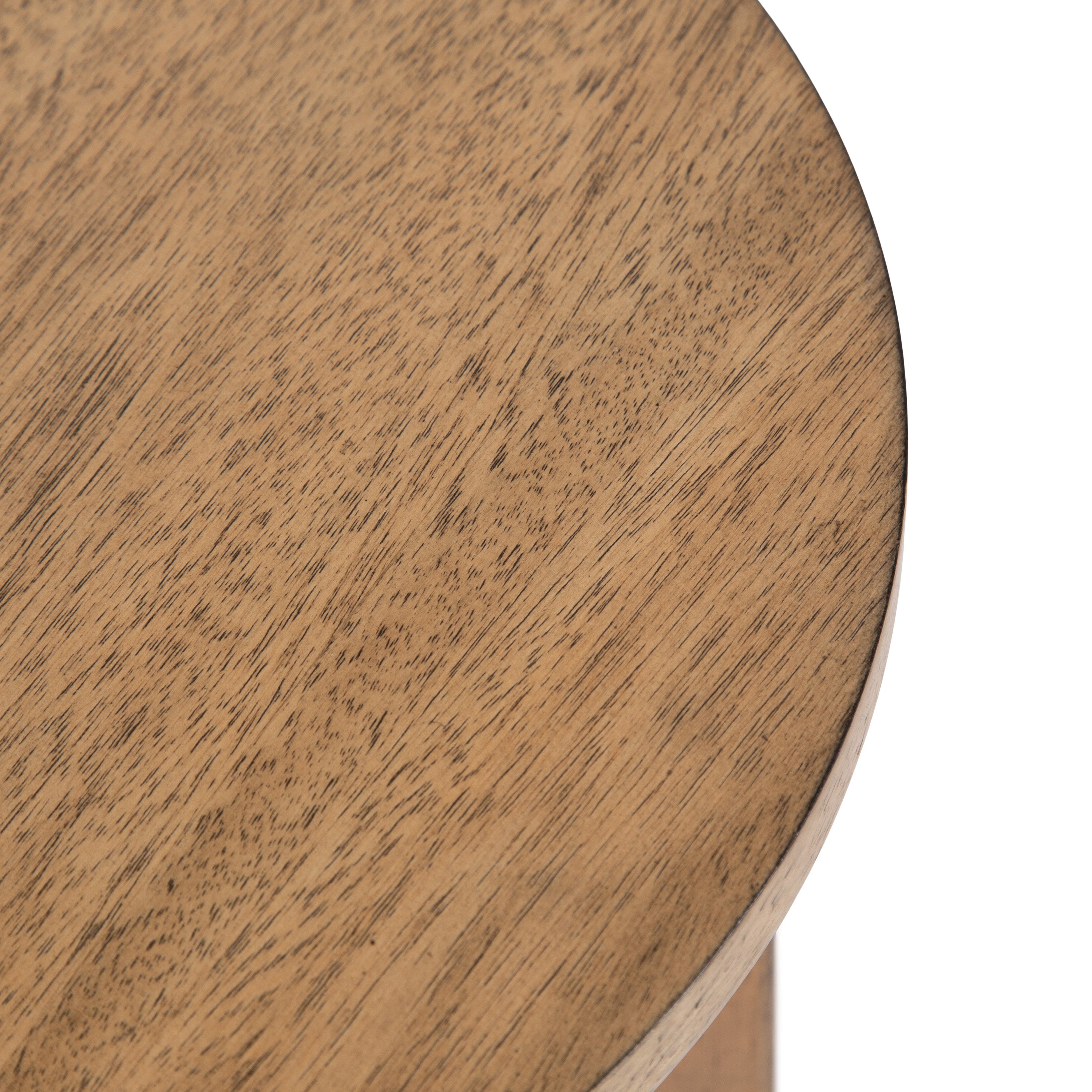 Foxford Round Wood Side Table