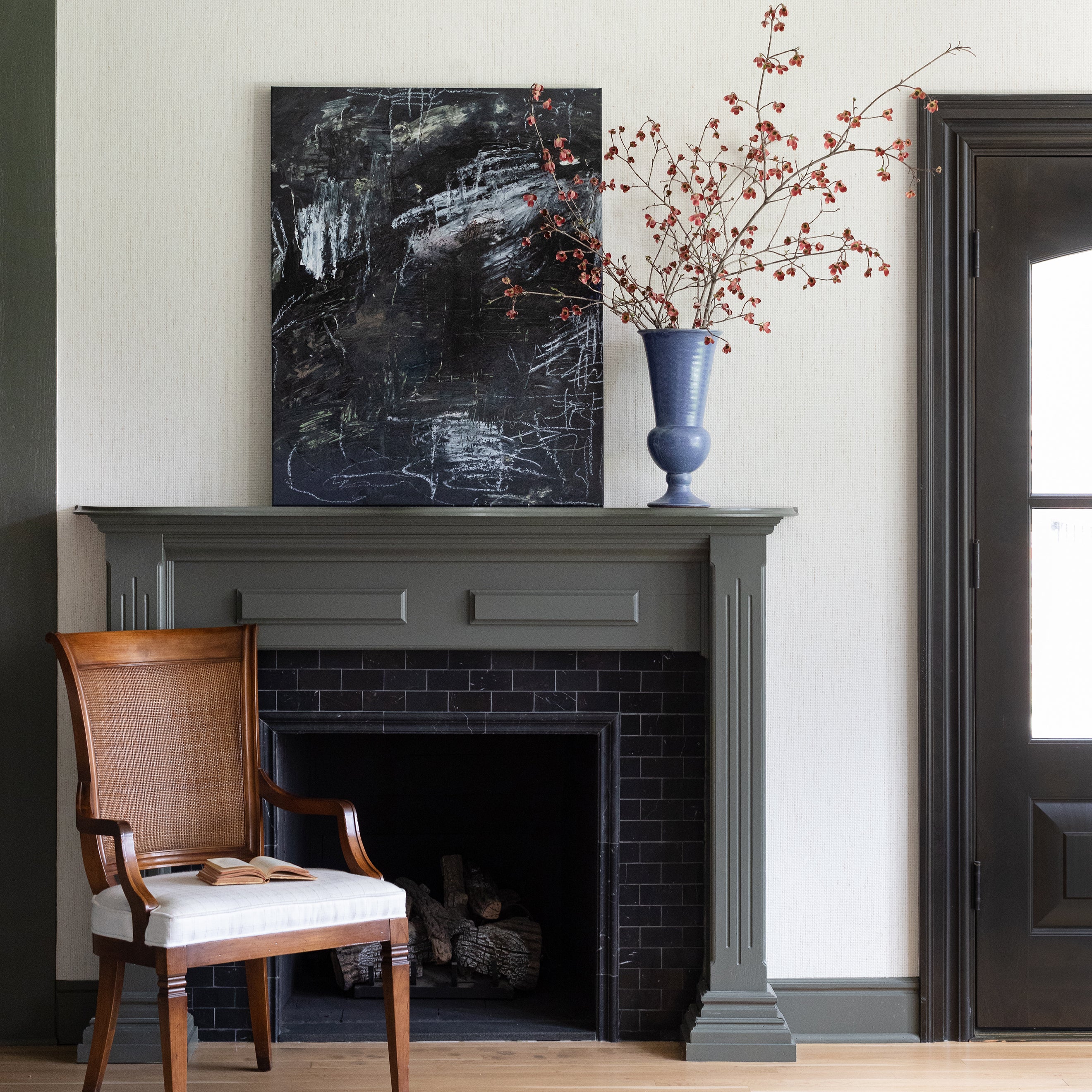 Obsidian Canvas Wall Art