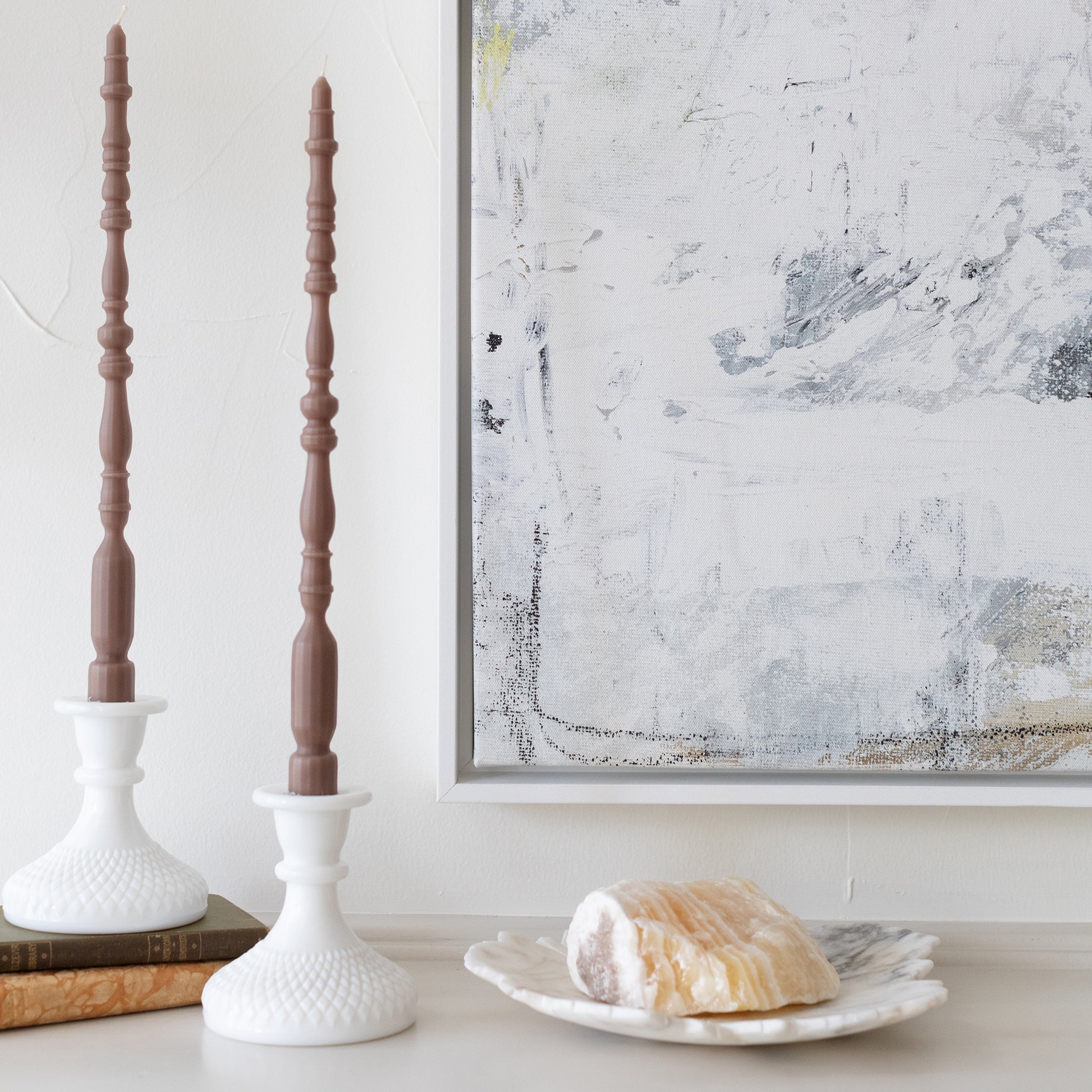 Smoky Quartz Canvas Wall Art