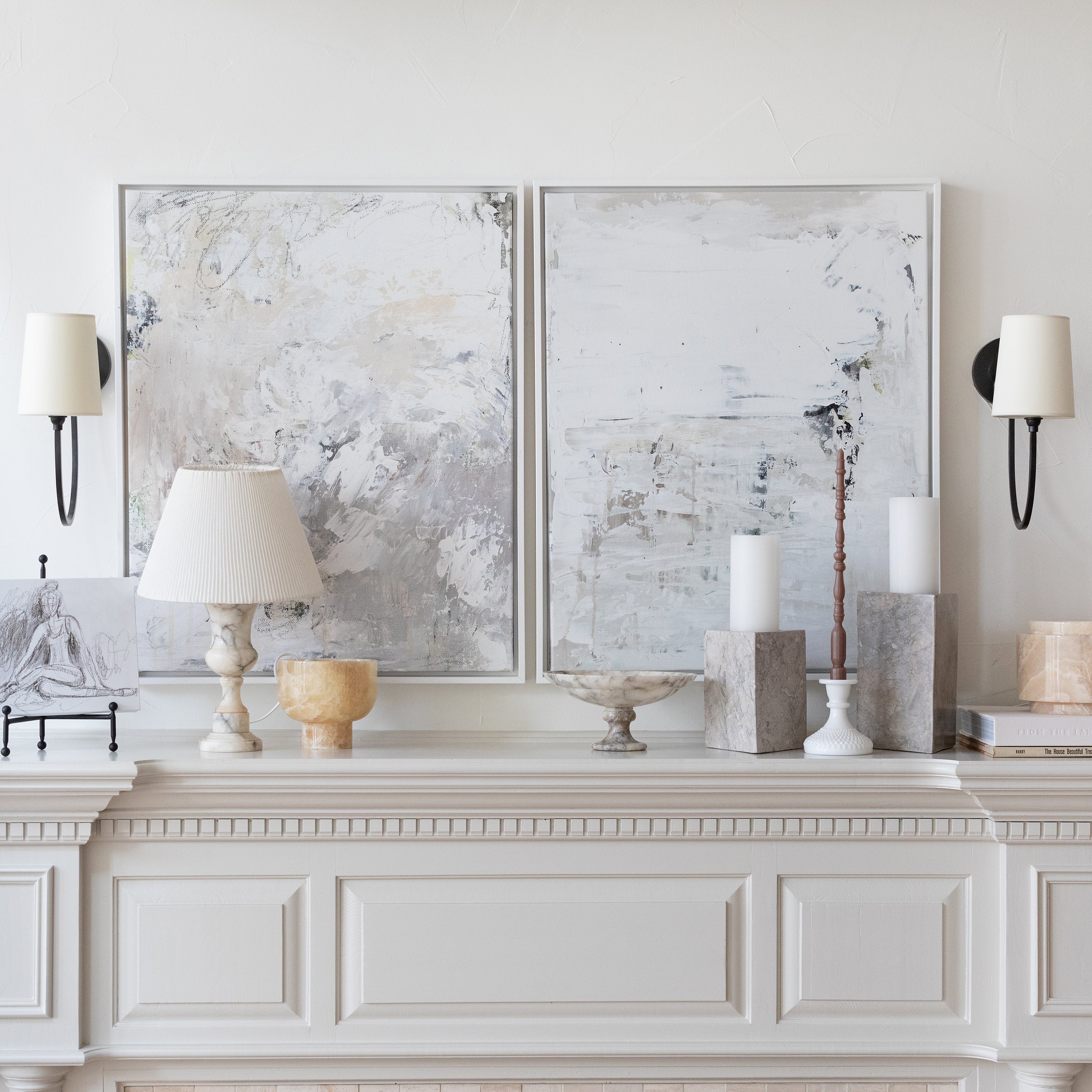 Smoky Quartz Canvas Wall Art