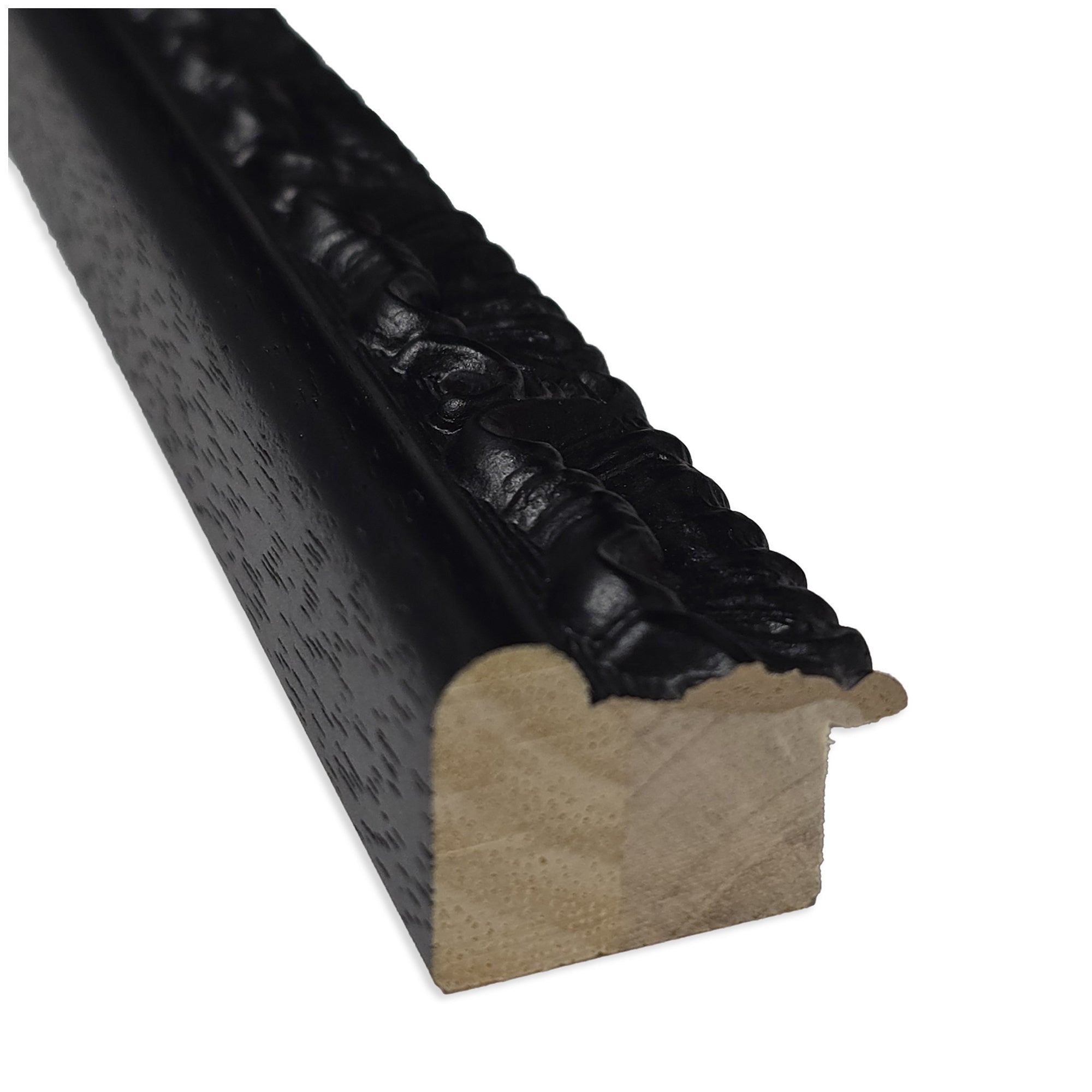 Pinboard Black Scallop Print