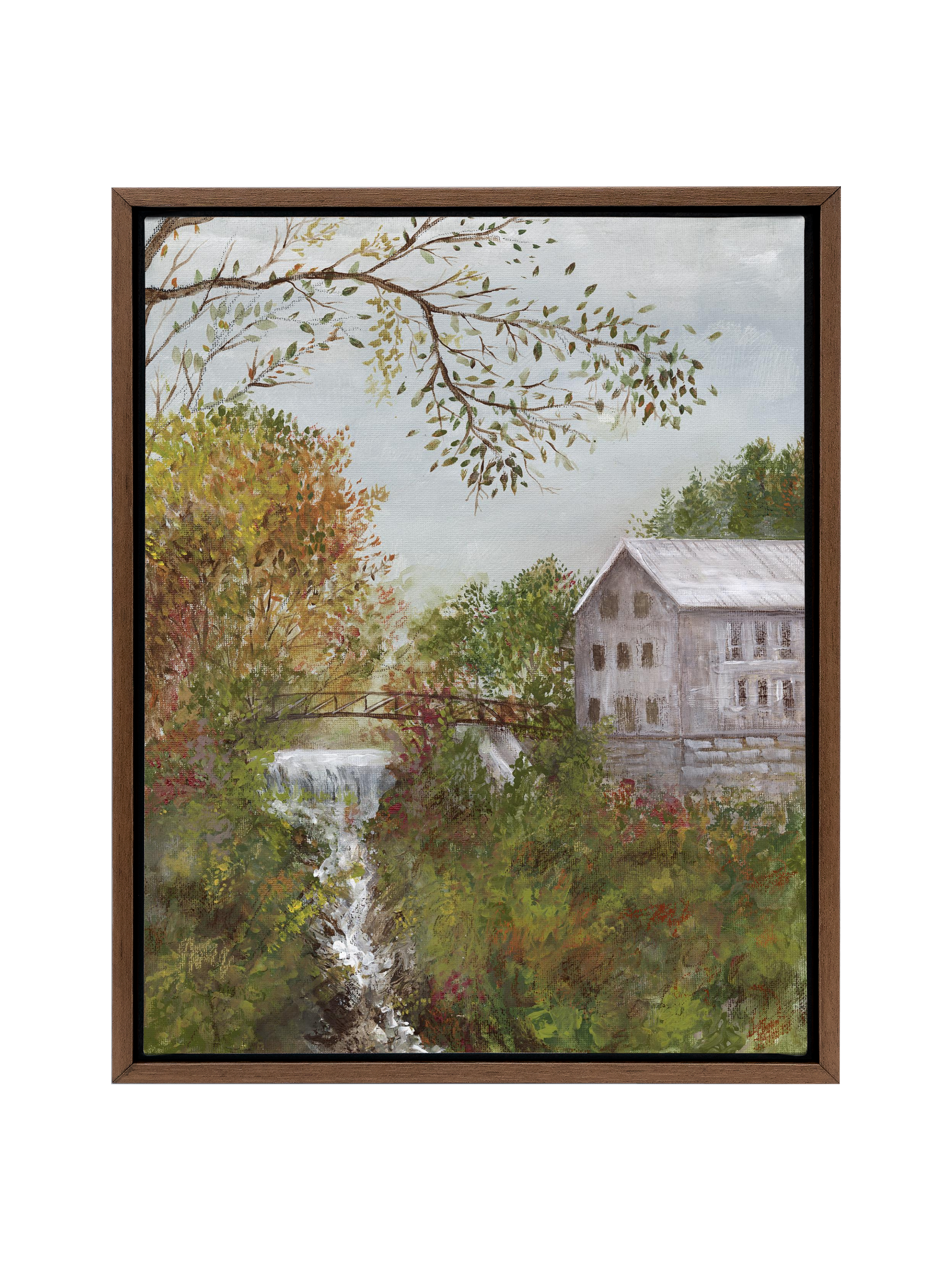 Fall at the Mill | Canvas