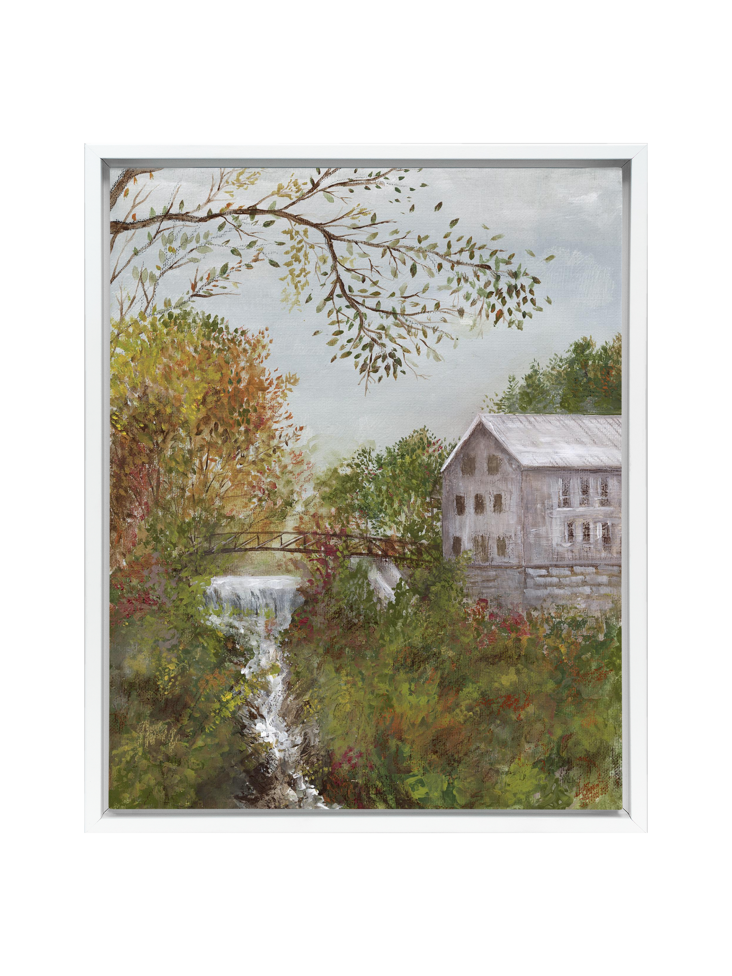 Fall at the Mill | Canvas
