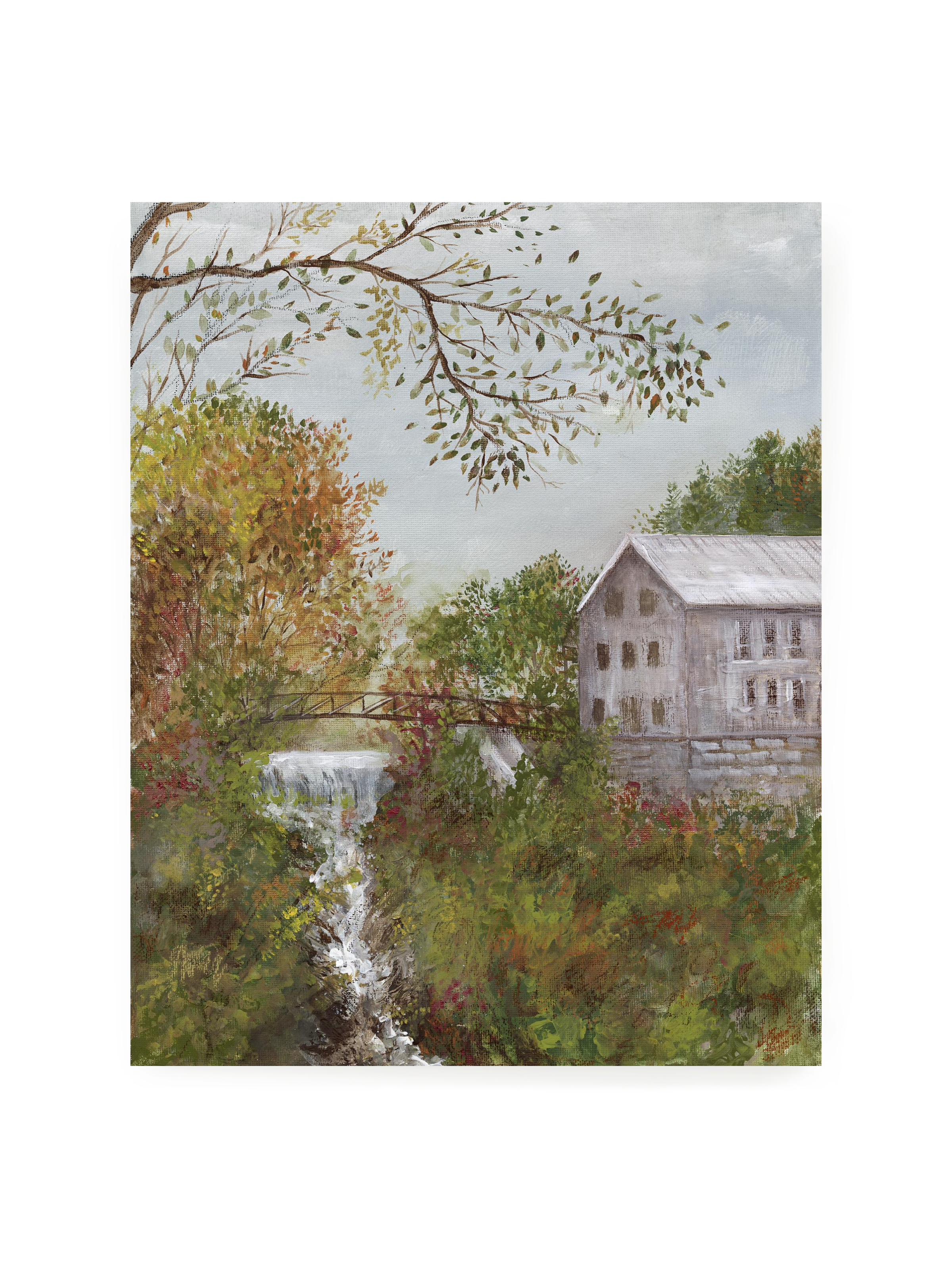 Fall at the Mill | Art Print
