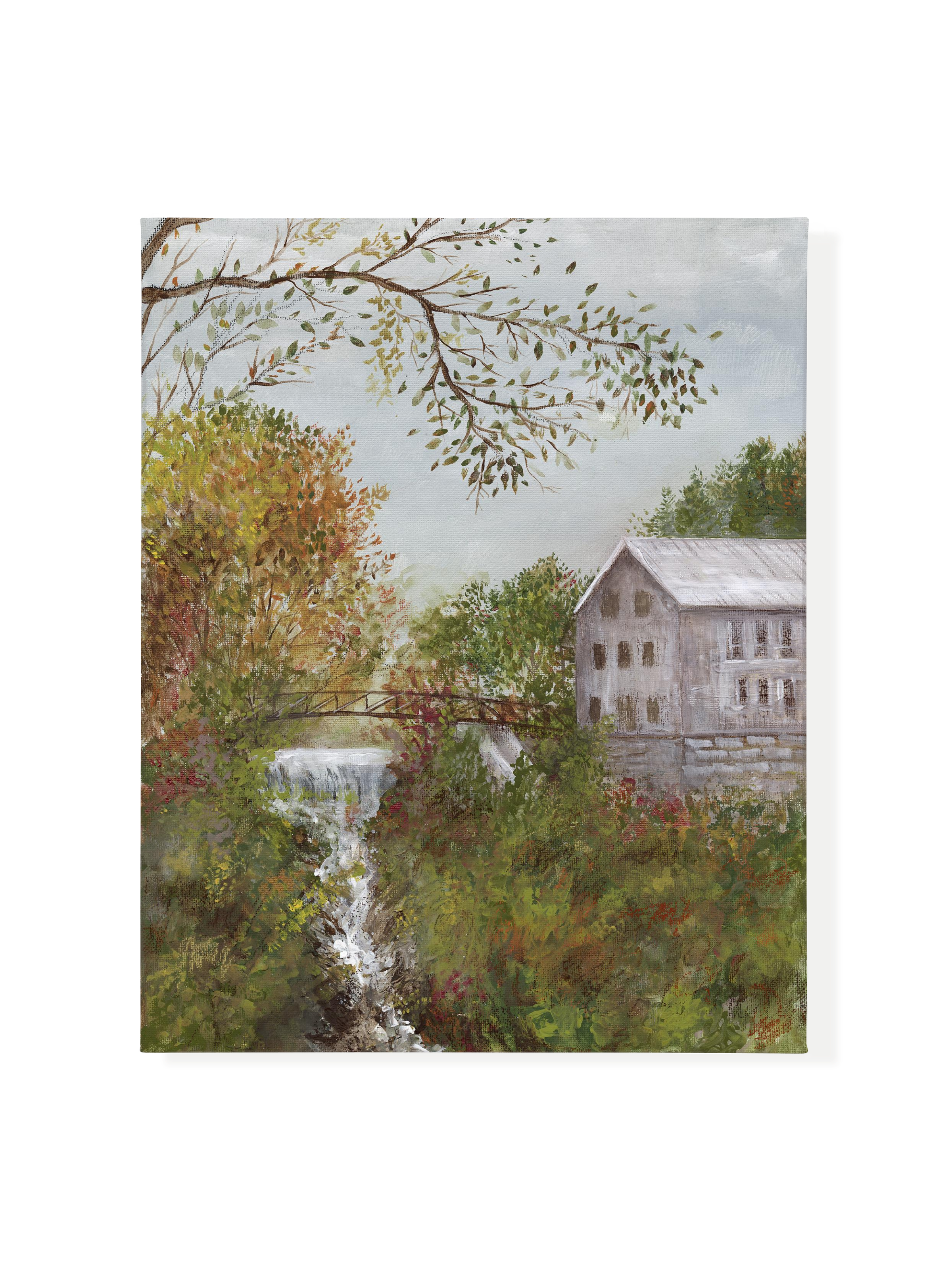 Fall at the Mill | Canvas