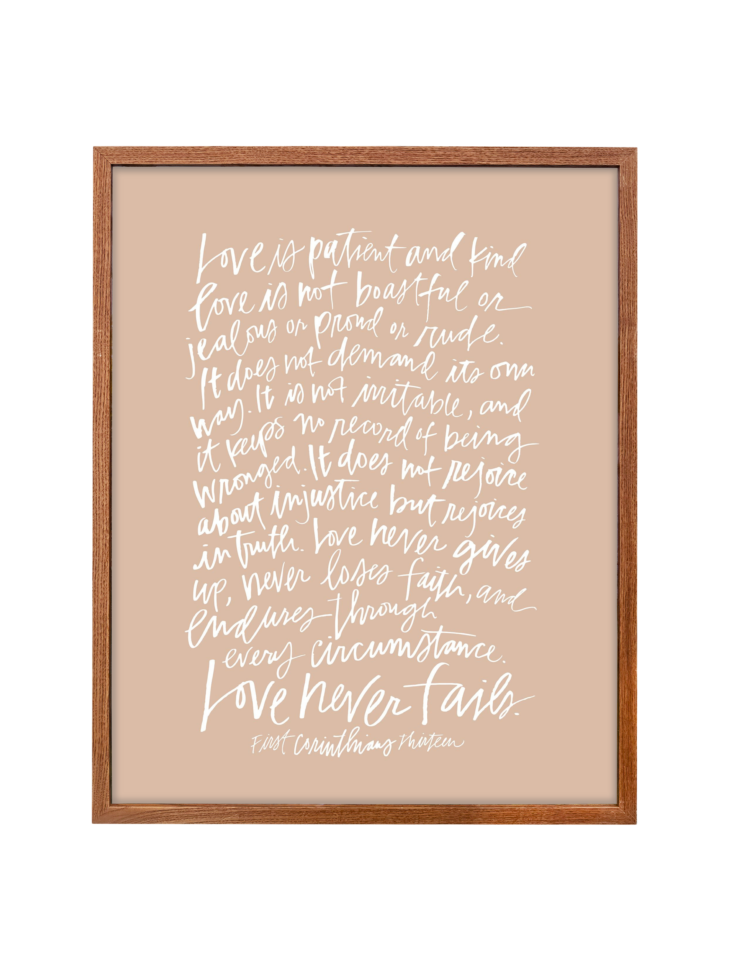First Corinthians | Cameo | Canvas