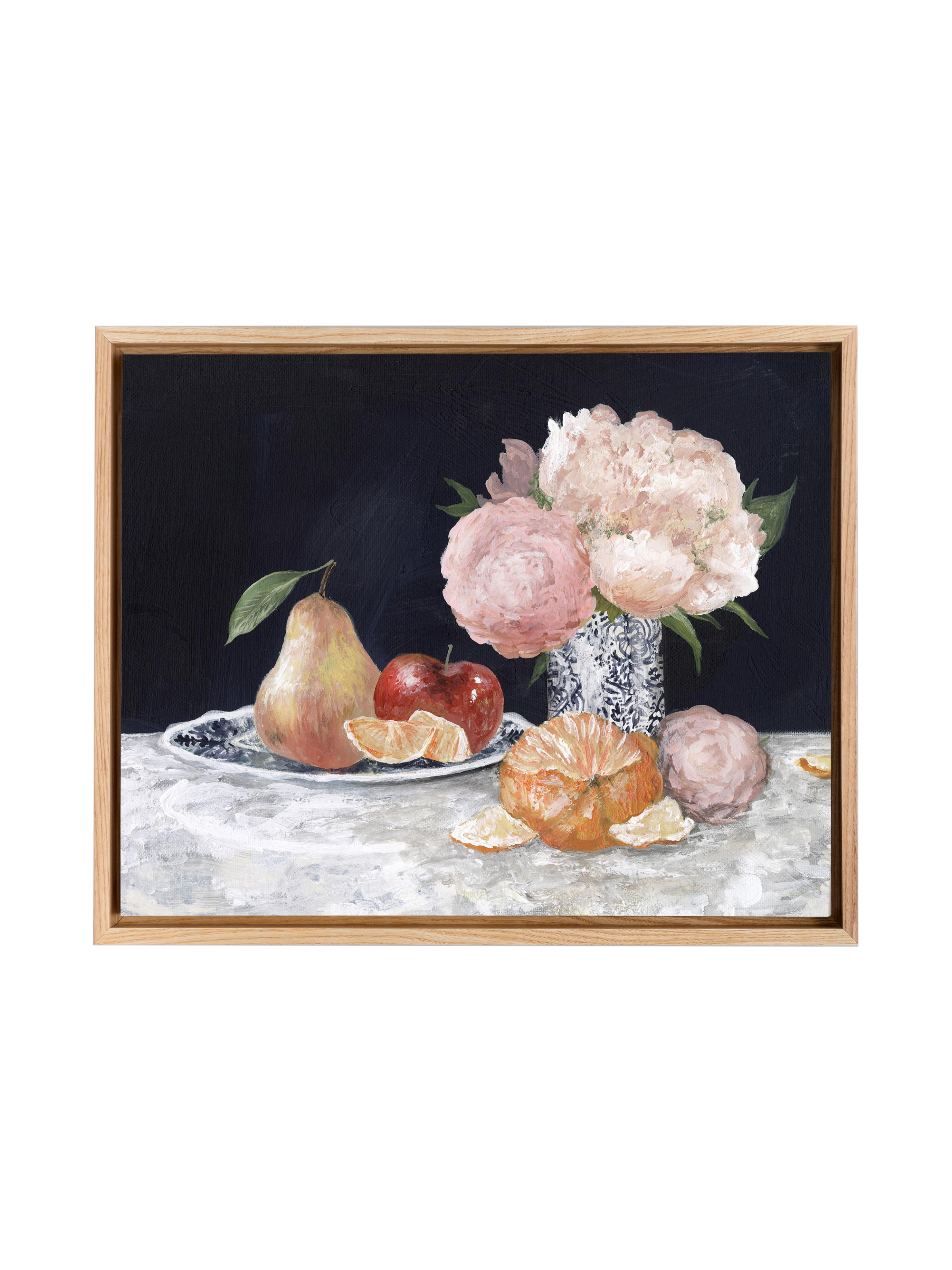 Fruit & Flowers Still Life | Canvas