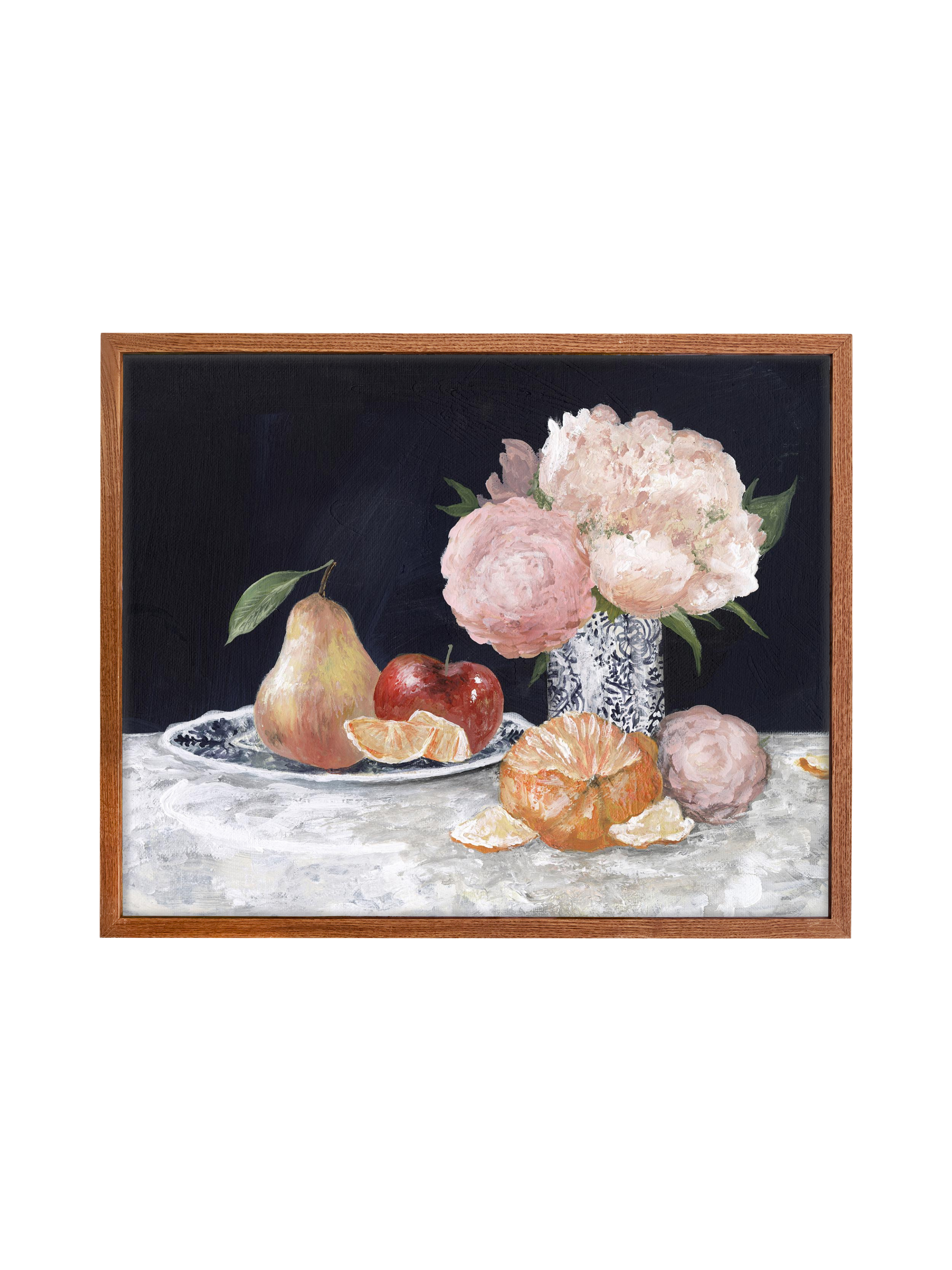 Fruit & Flowers Still Life | Canvas