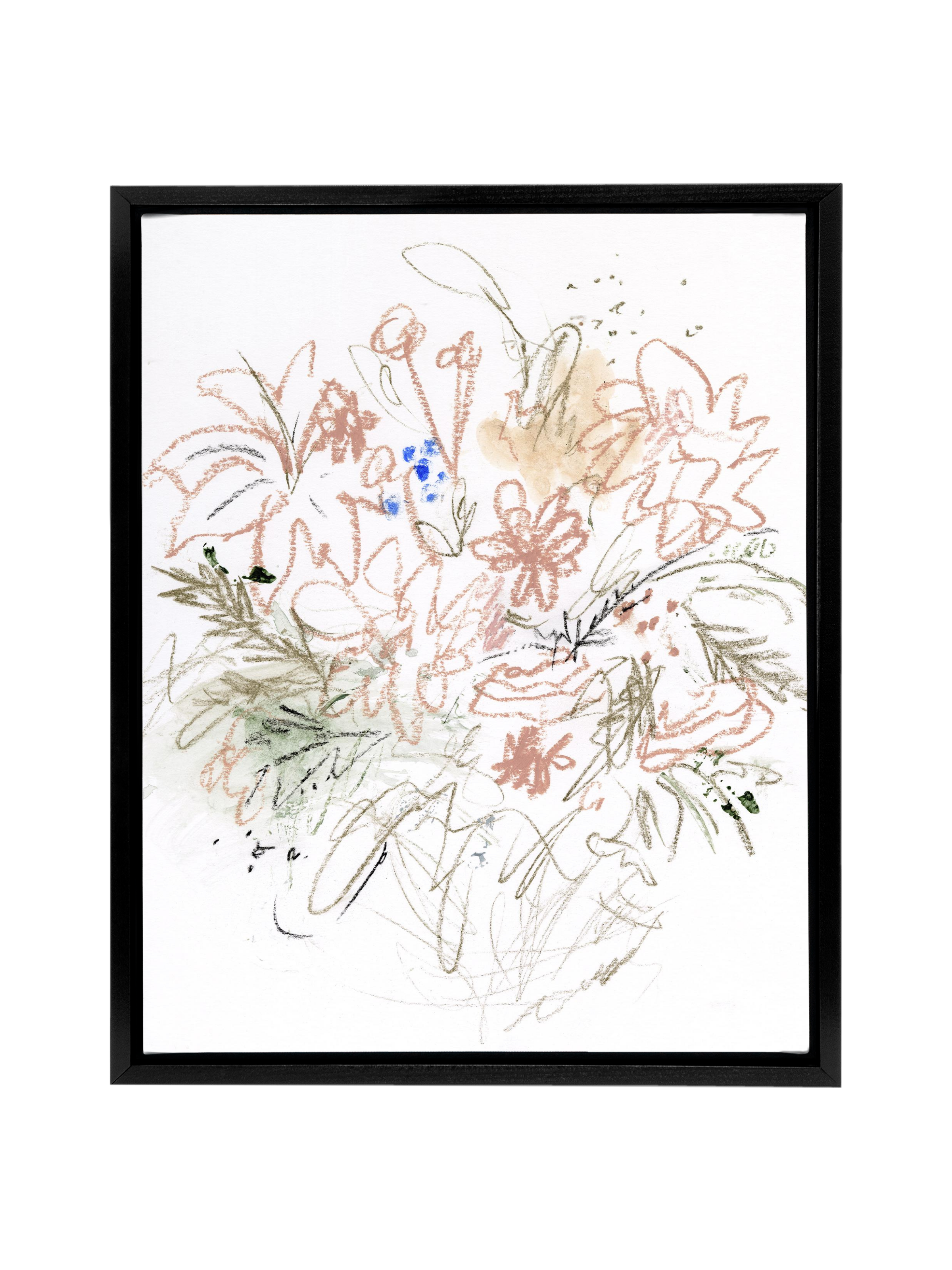 Gestural Floral Sketch | Canvas