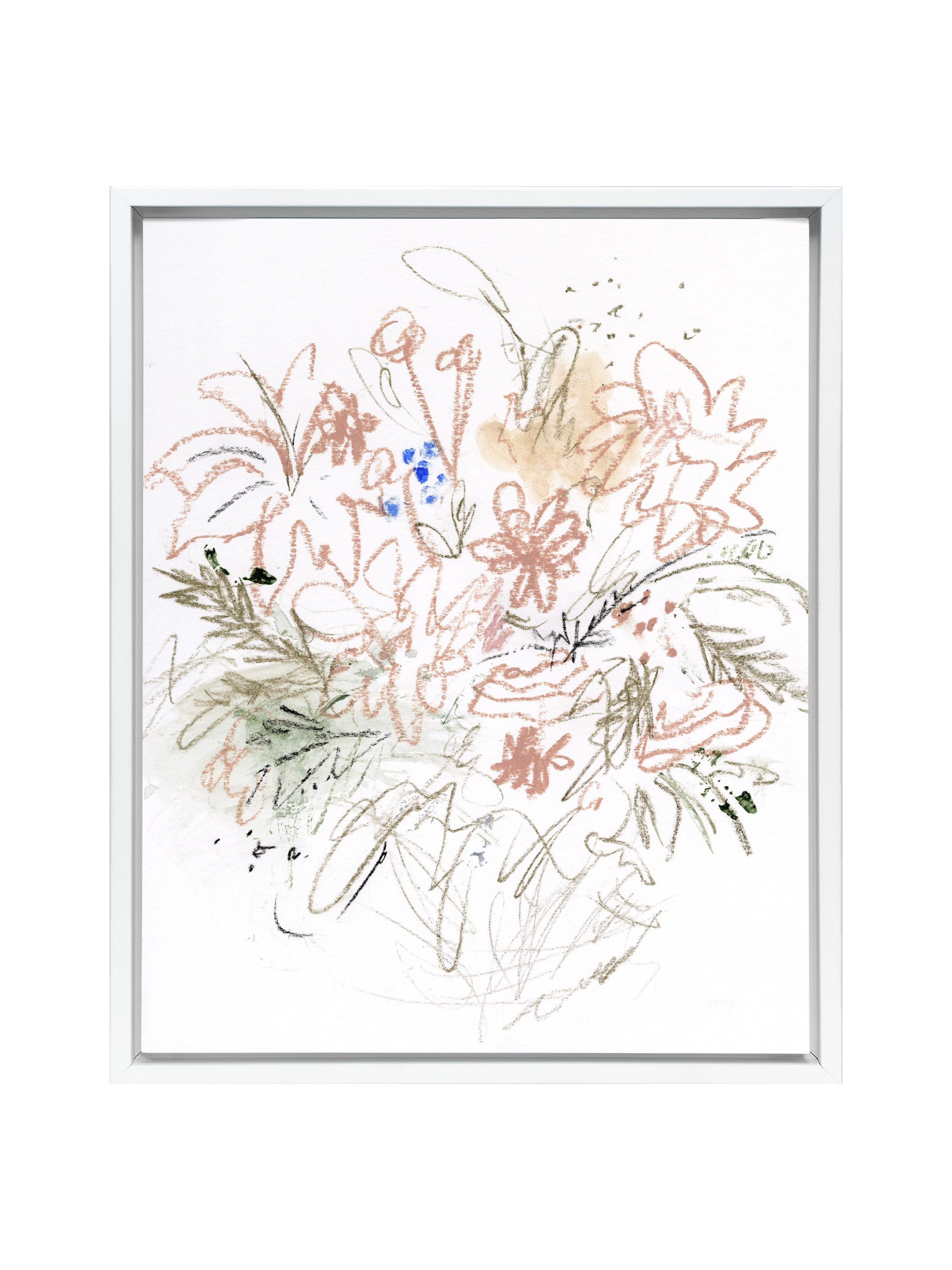Gestural Floral Sketch | Canvas